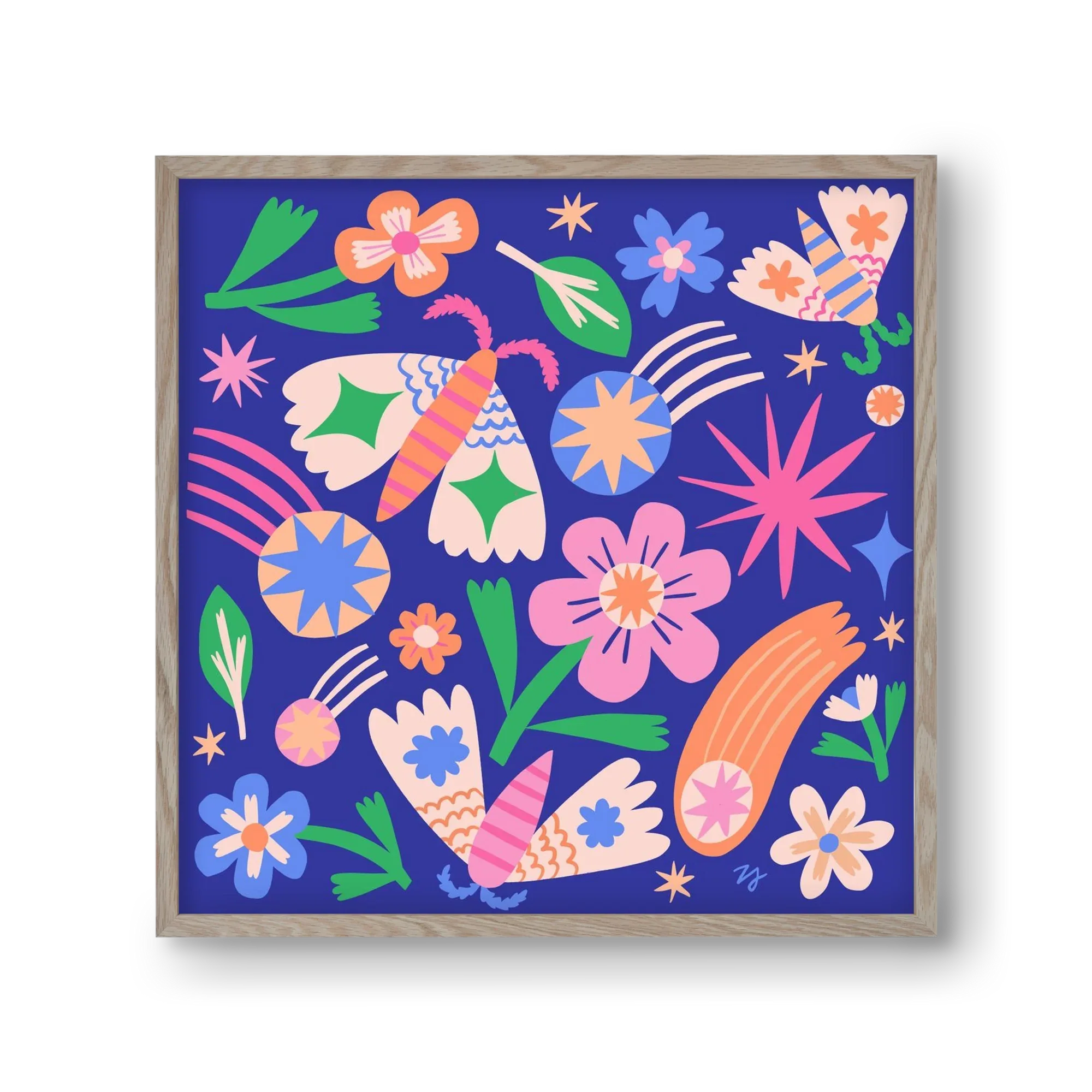 Magic Garden in the Night - artbridge