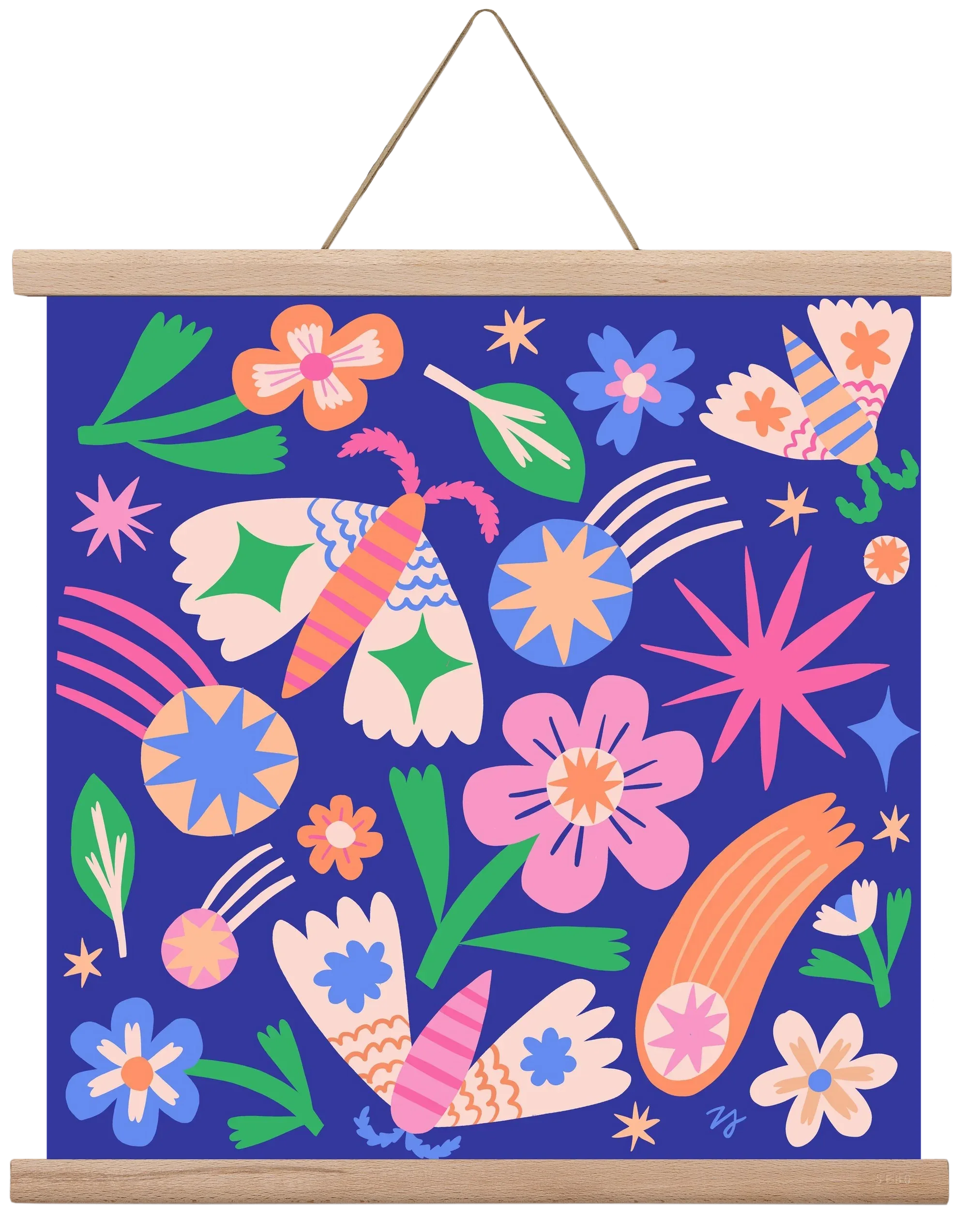 Magic Garden in the Night - artbridge