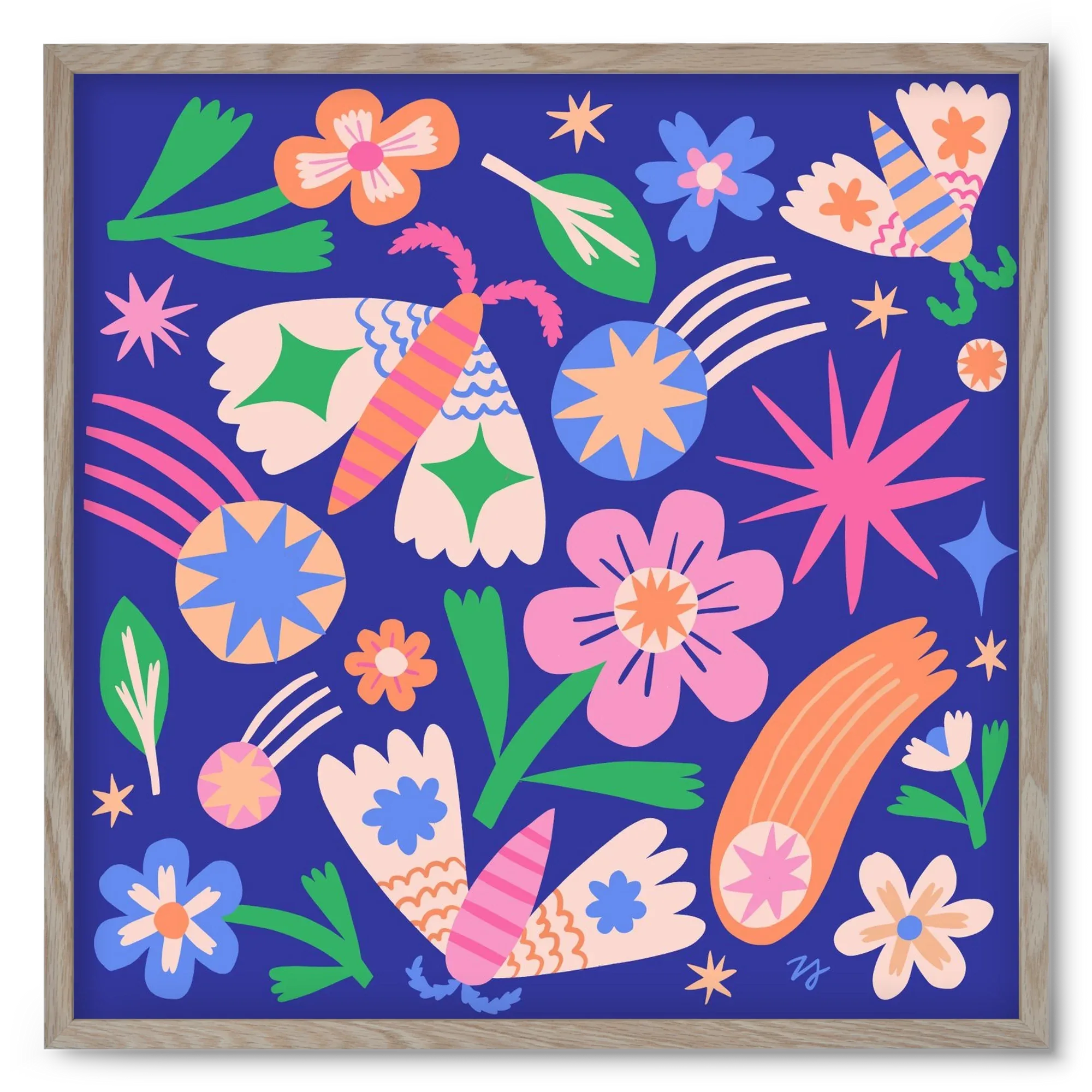 Magic Garden in the Night - artbridge
