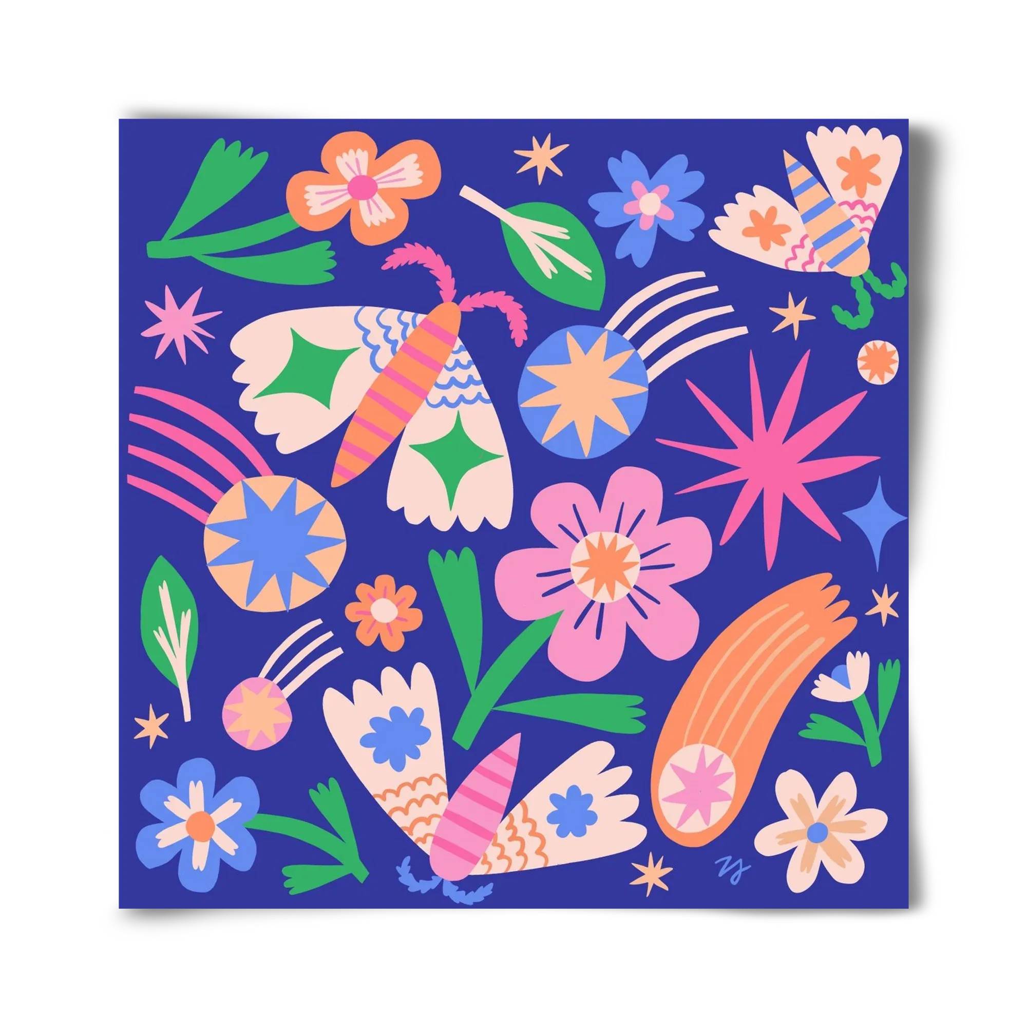 Magic Garden in the Night - artbridge