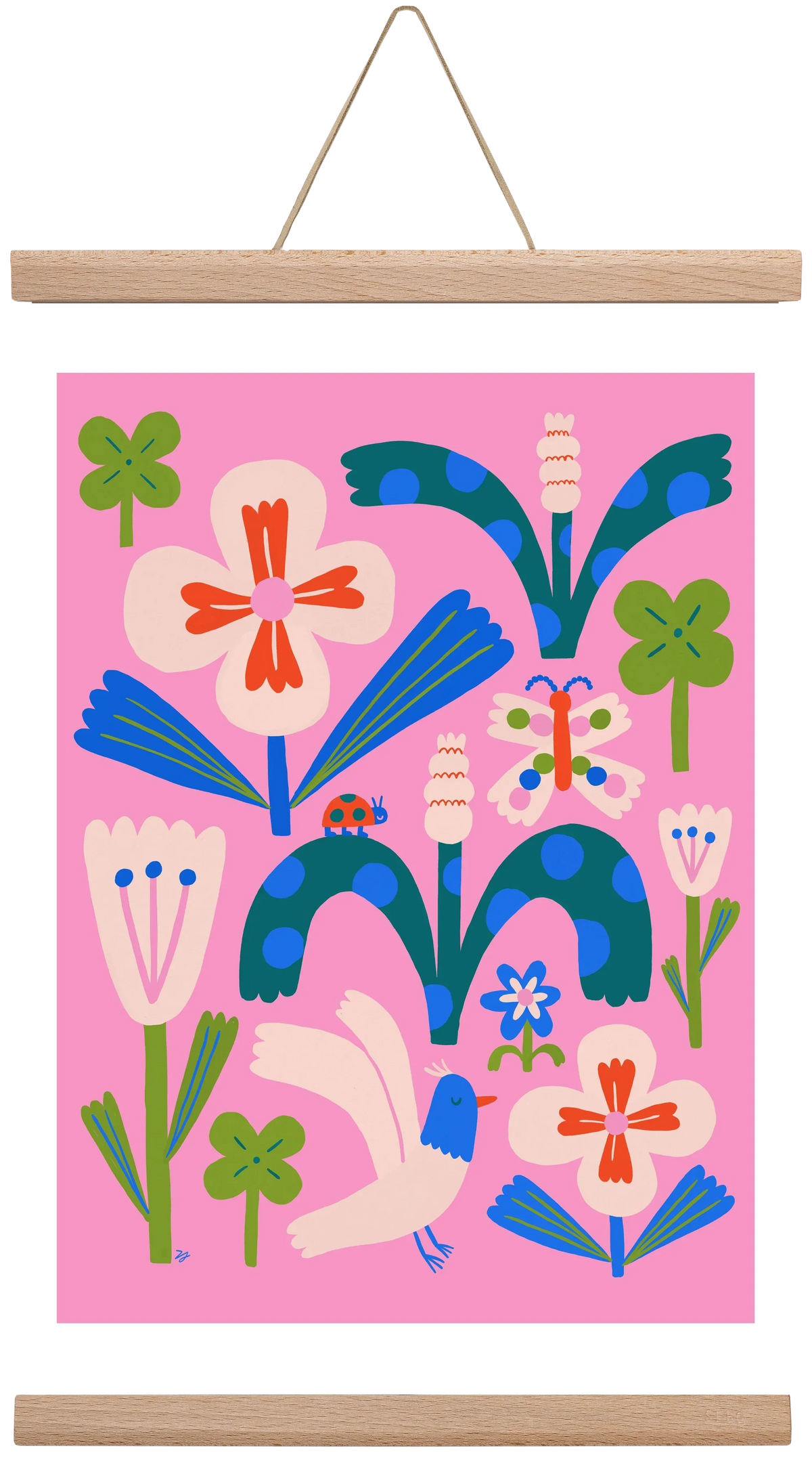 A garden and its habitants - artbridge