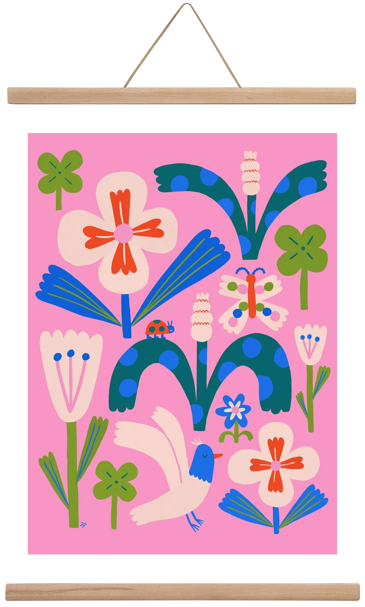 A garden and its habitants - artbridge