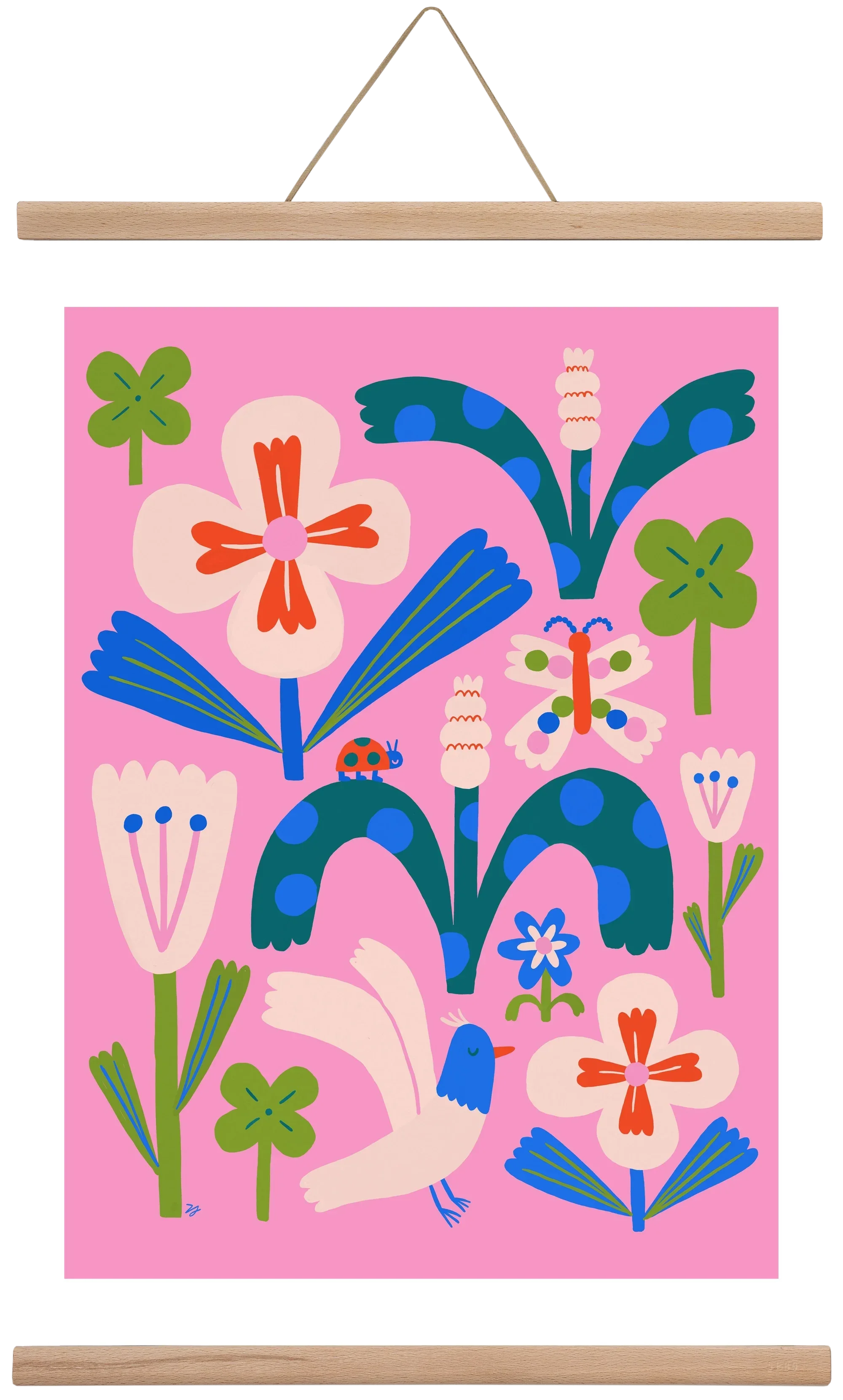 A garden and its habitants - artbridge