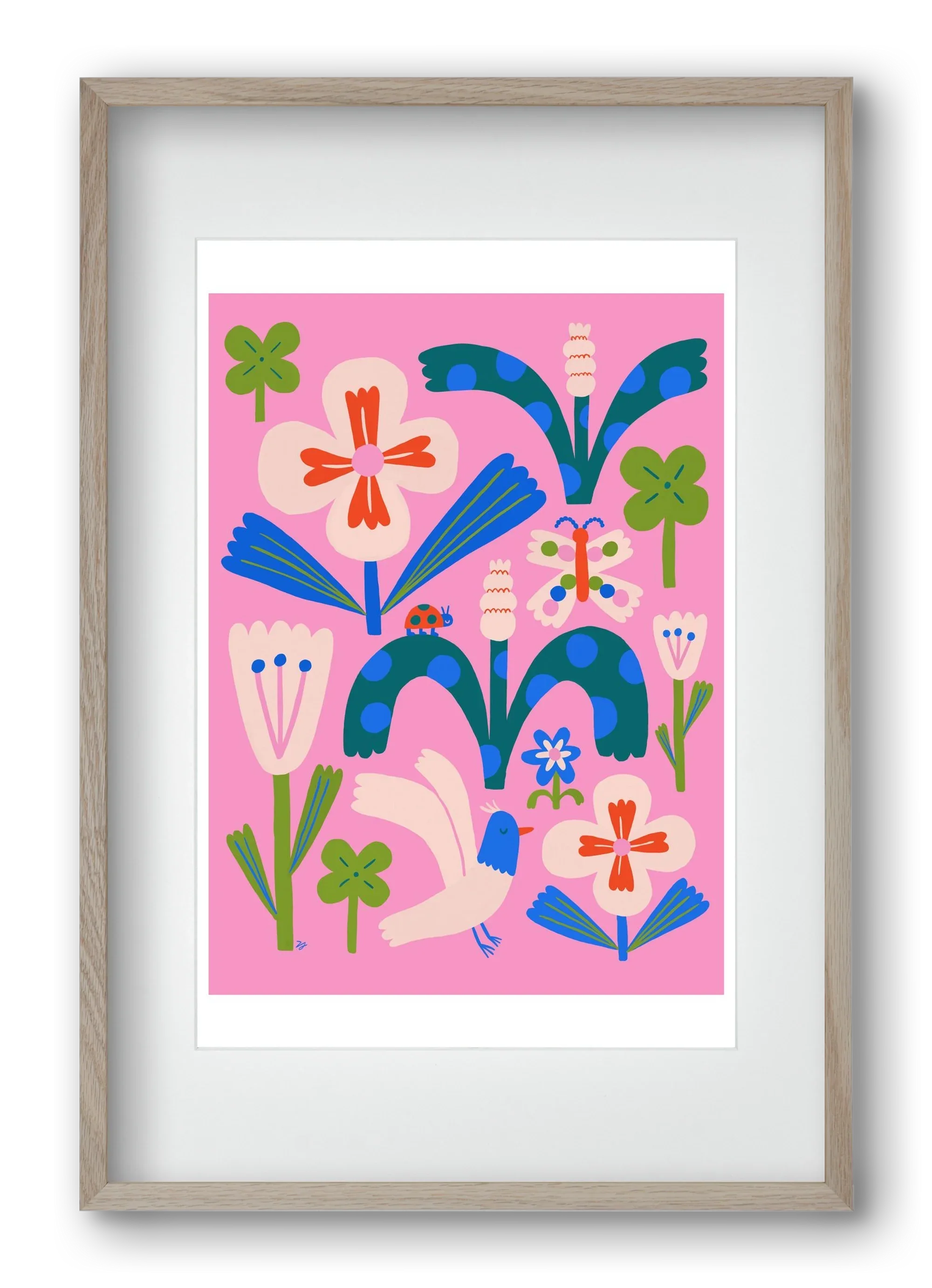 A garden and its habitants - artbridge