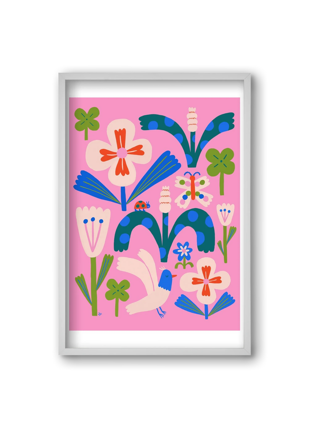 A garden and its habitants - artbridge