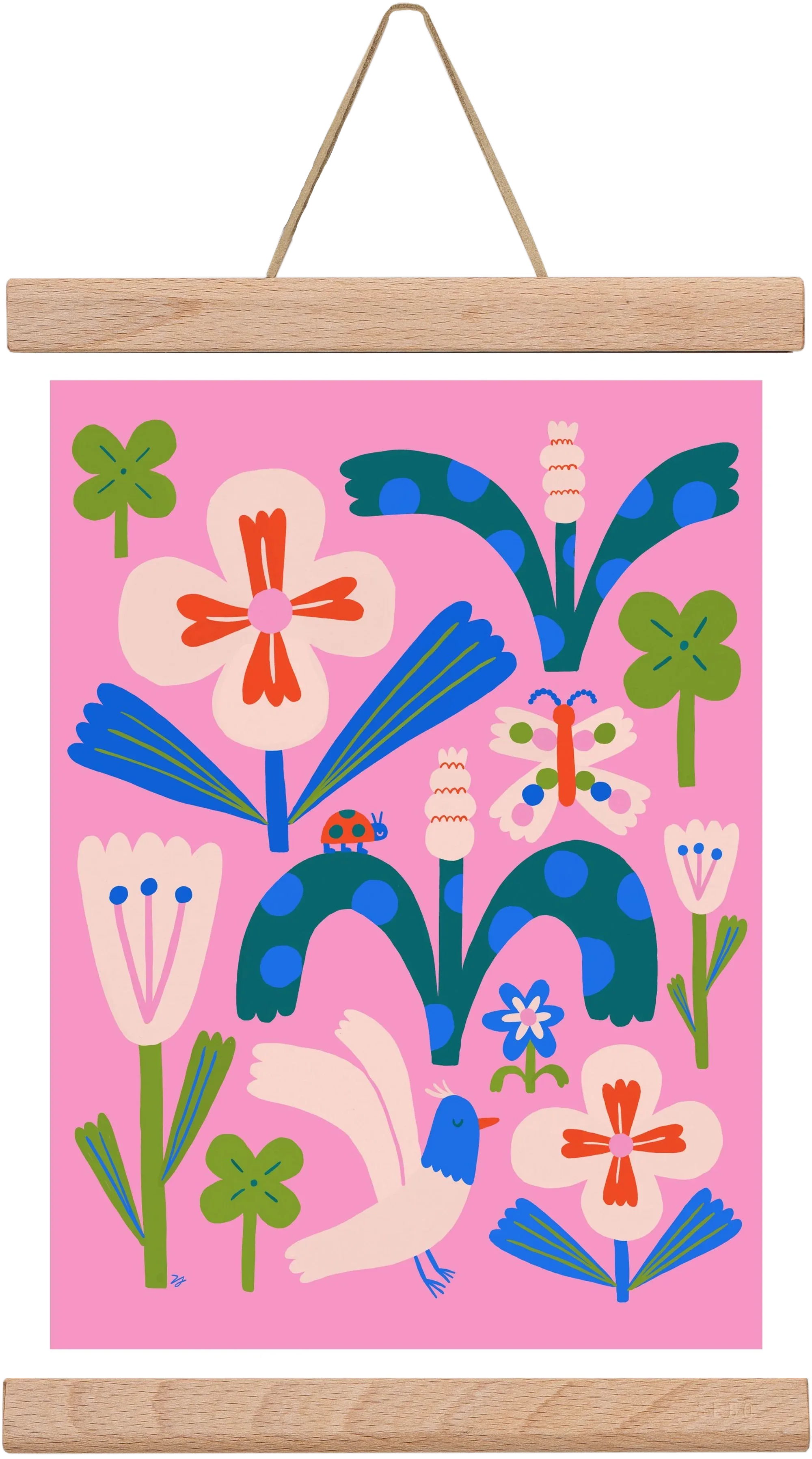 A garden and its habitants - artbridge