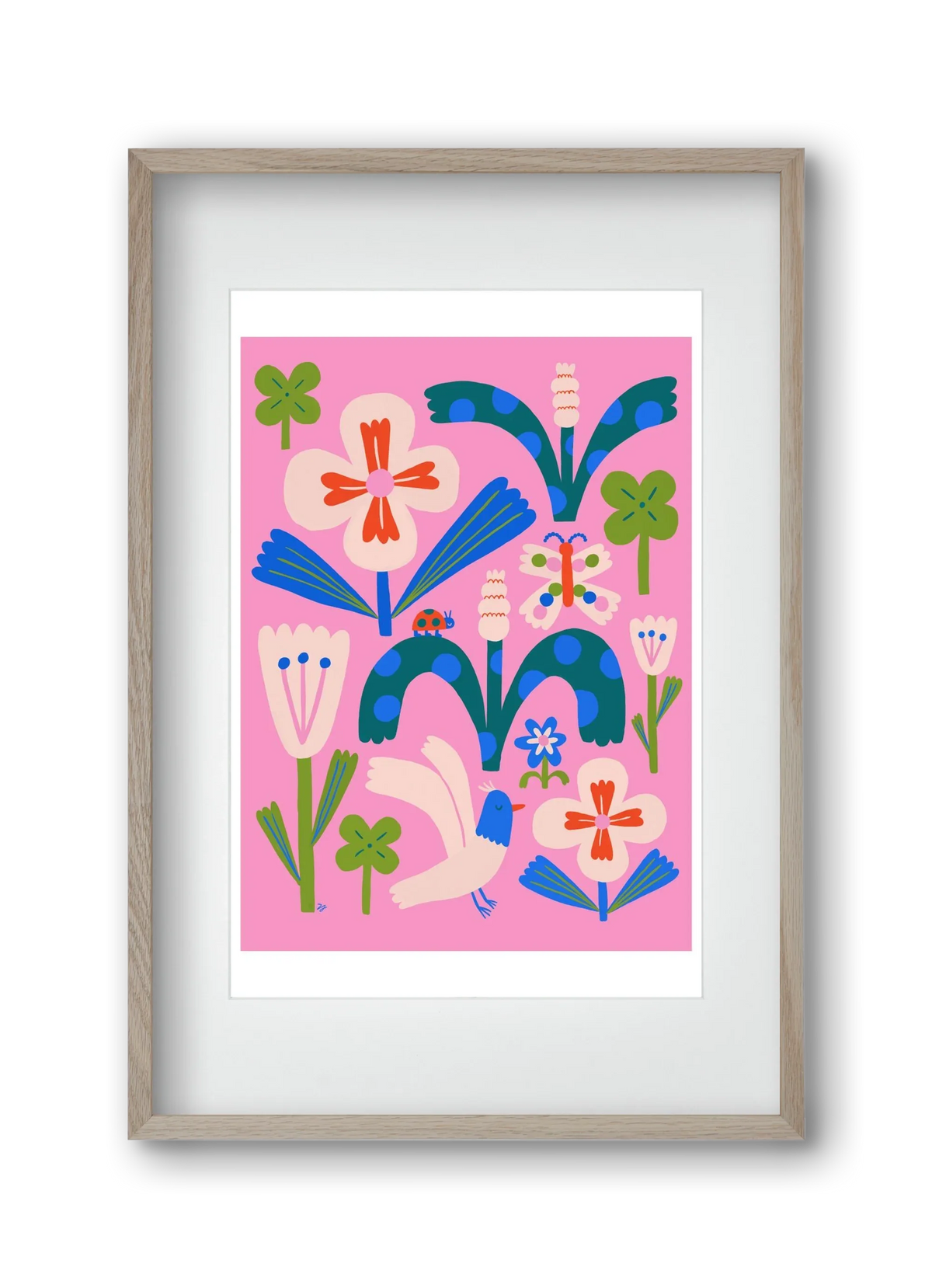A garden and its habitants - artbridge
