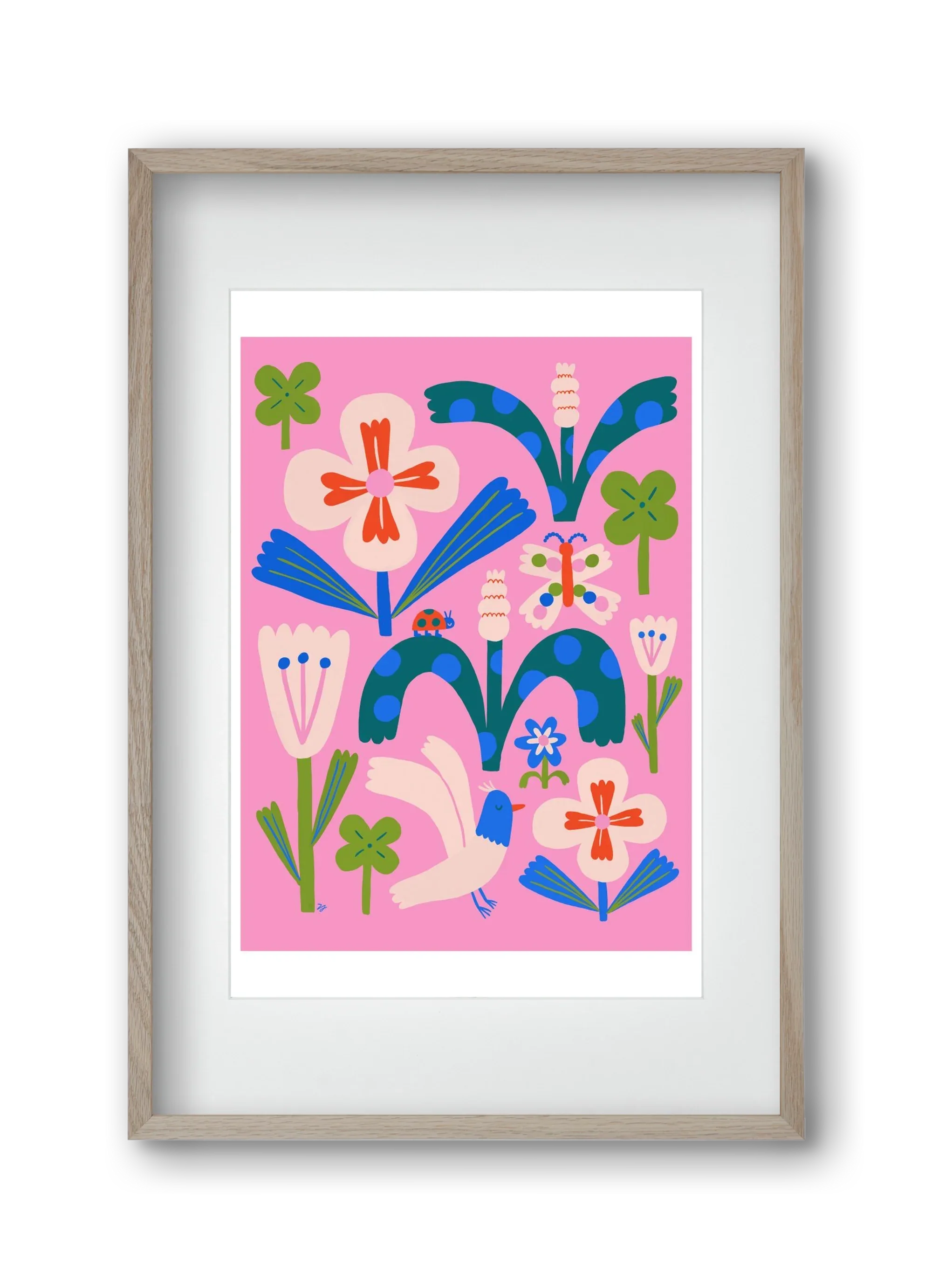 A garden and its habitants - artbridge