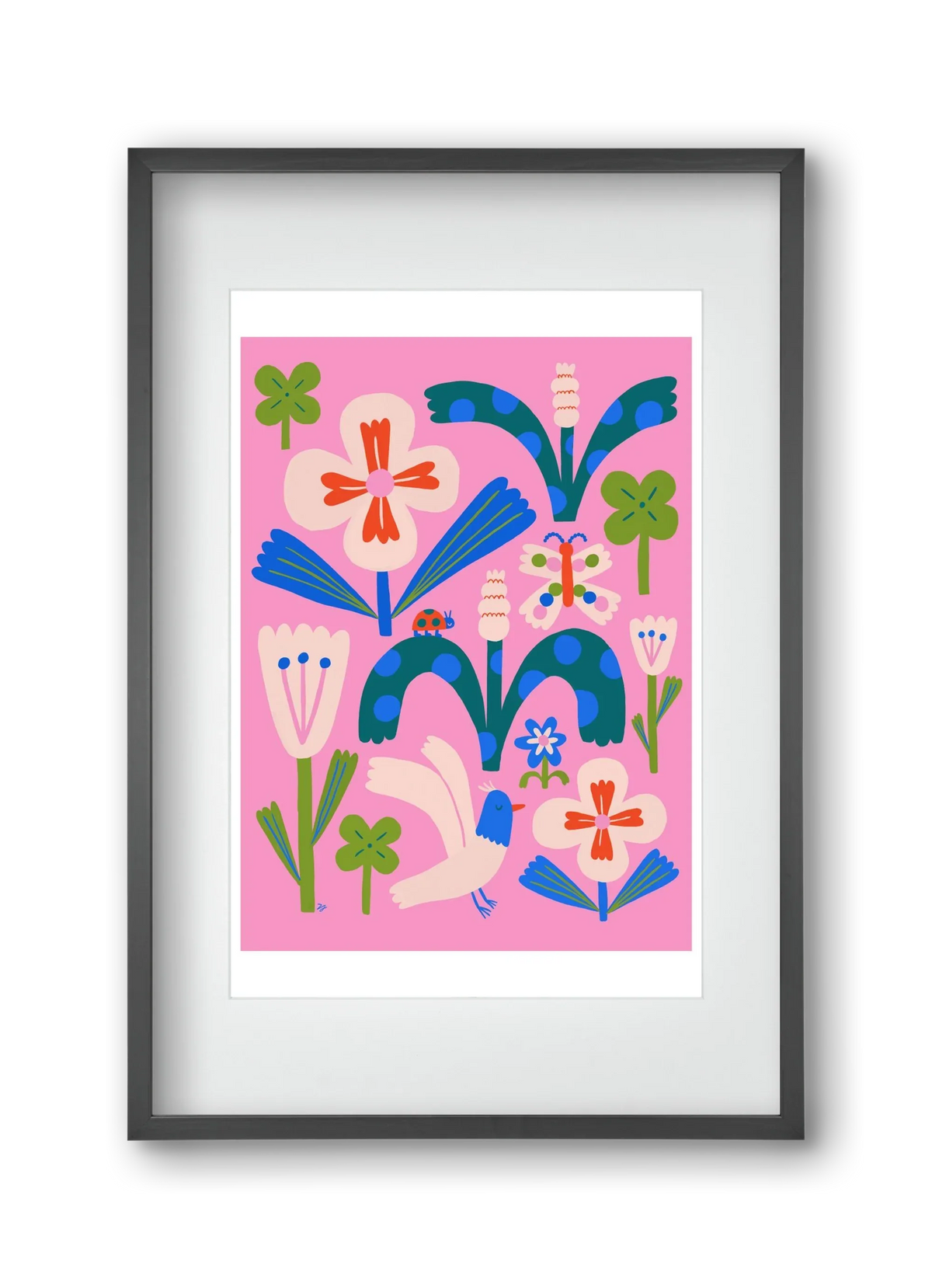 A garden and its habitants - artbridge