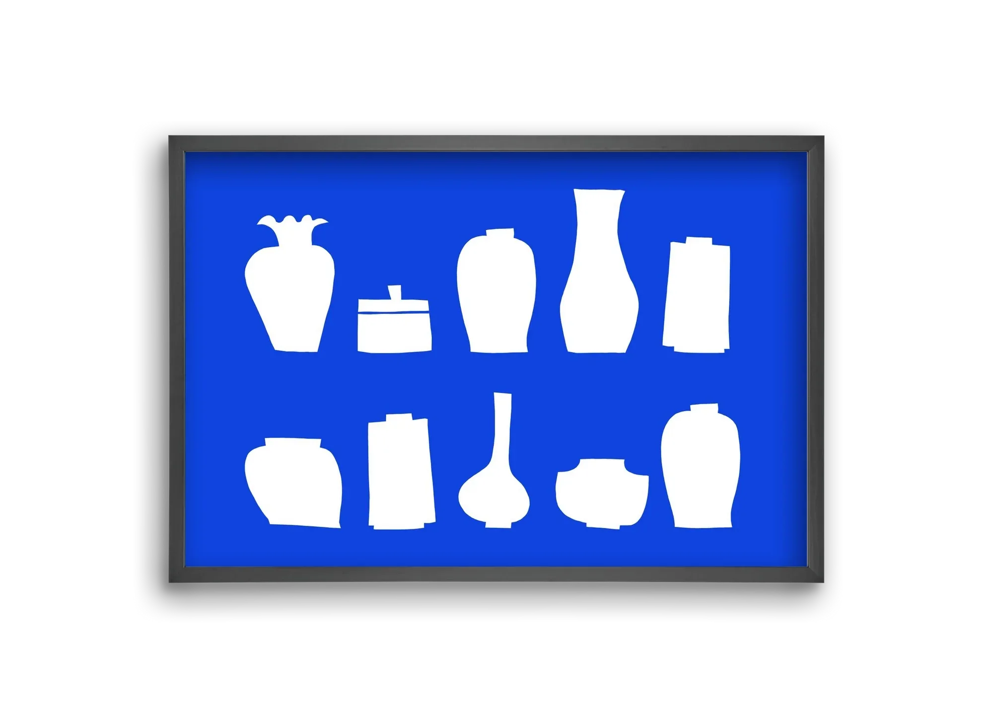 Vases line (blue) - artbridge