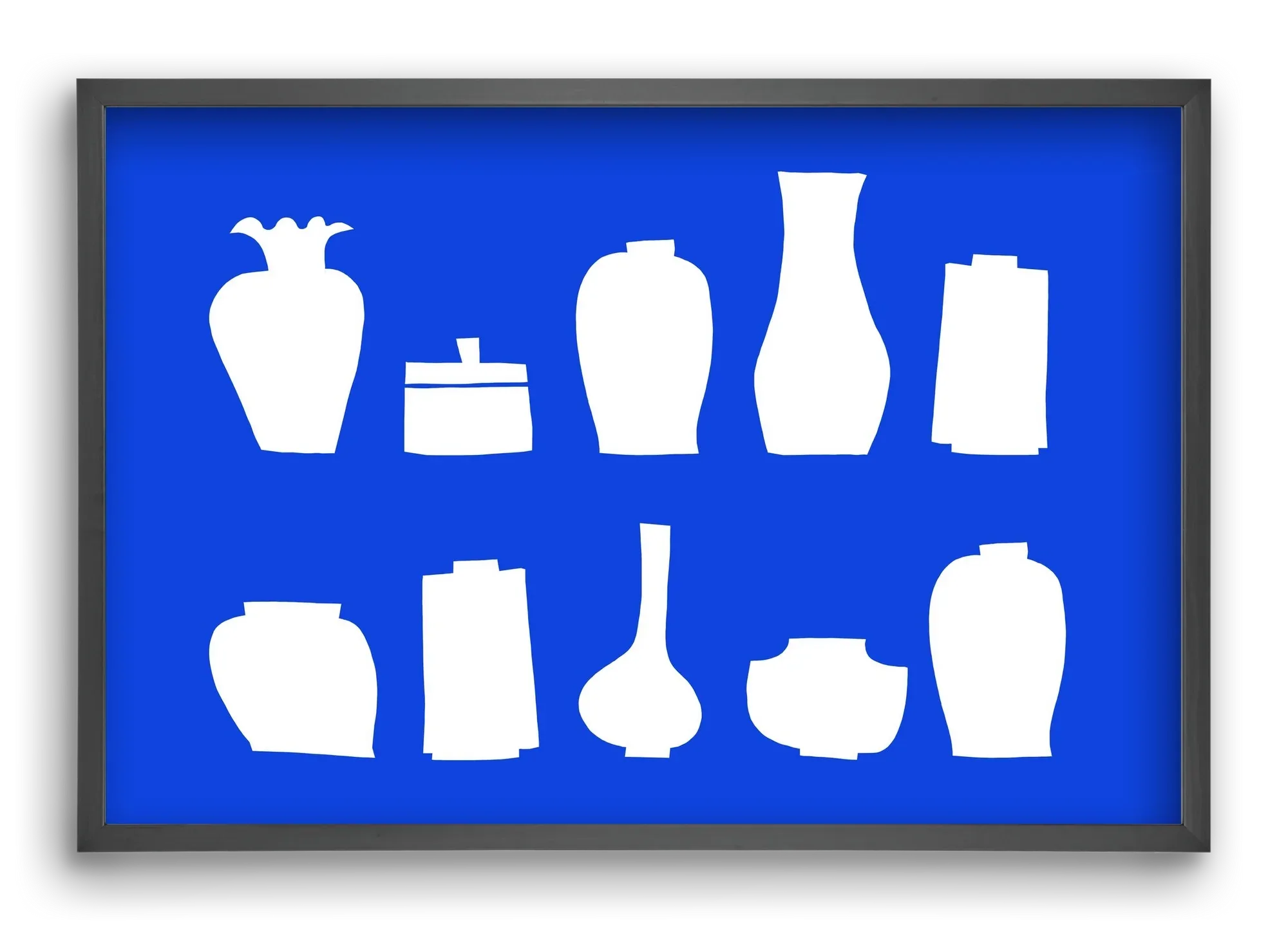 Vases line (blue) - artbridge