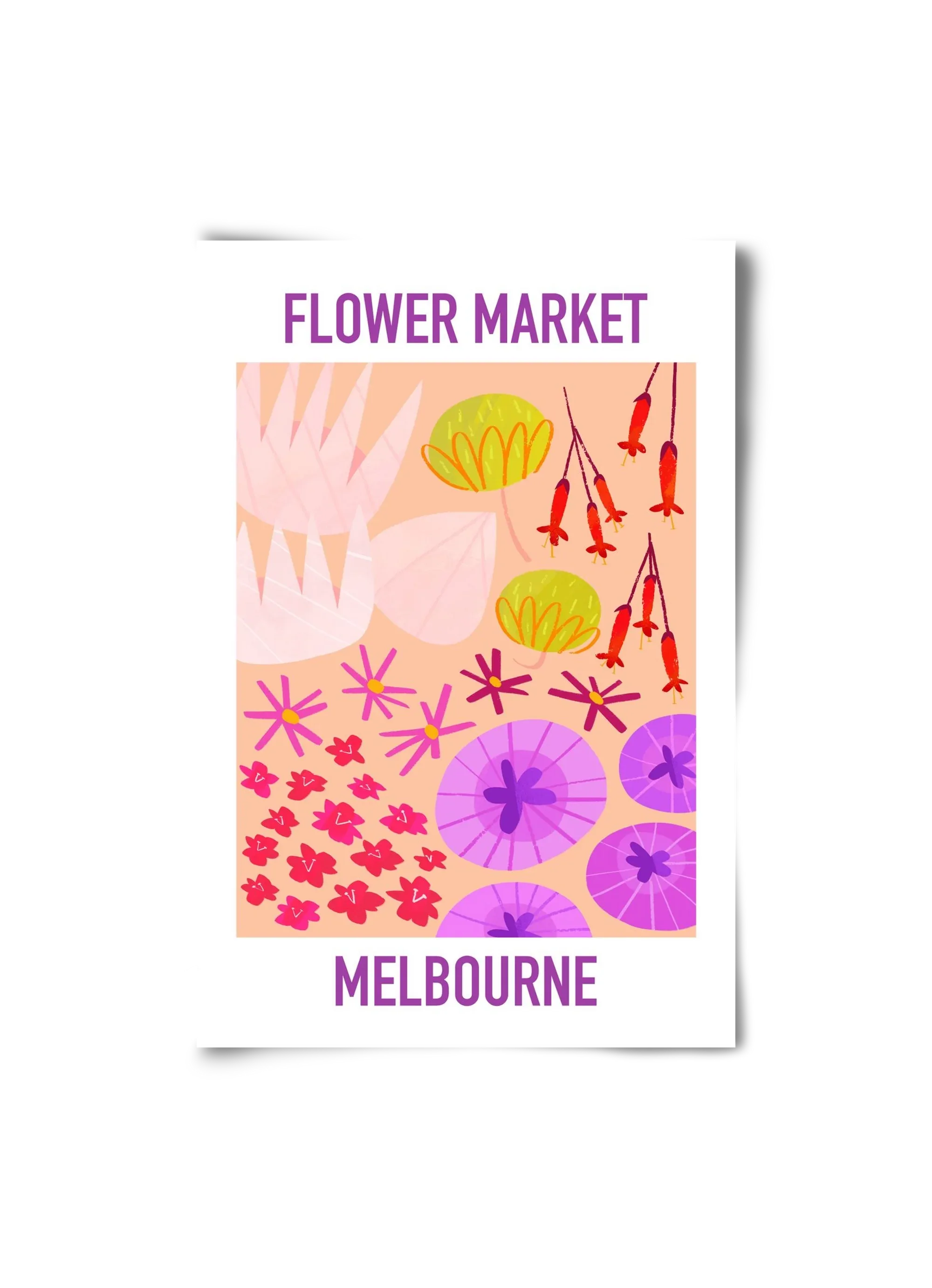 Flower Market Melbourne - artbridge