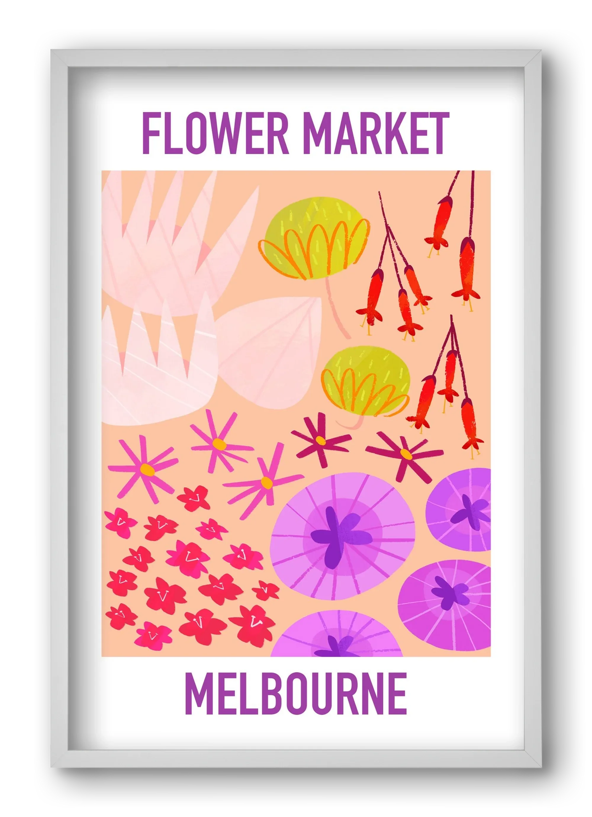 Flower Market Melbourne - artbridge