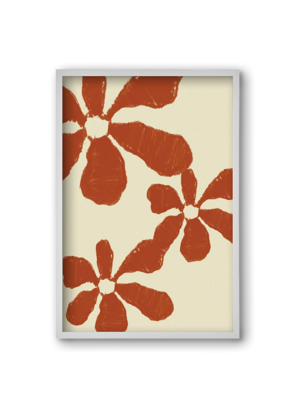 Terracotta flowers - artbridge