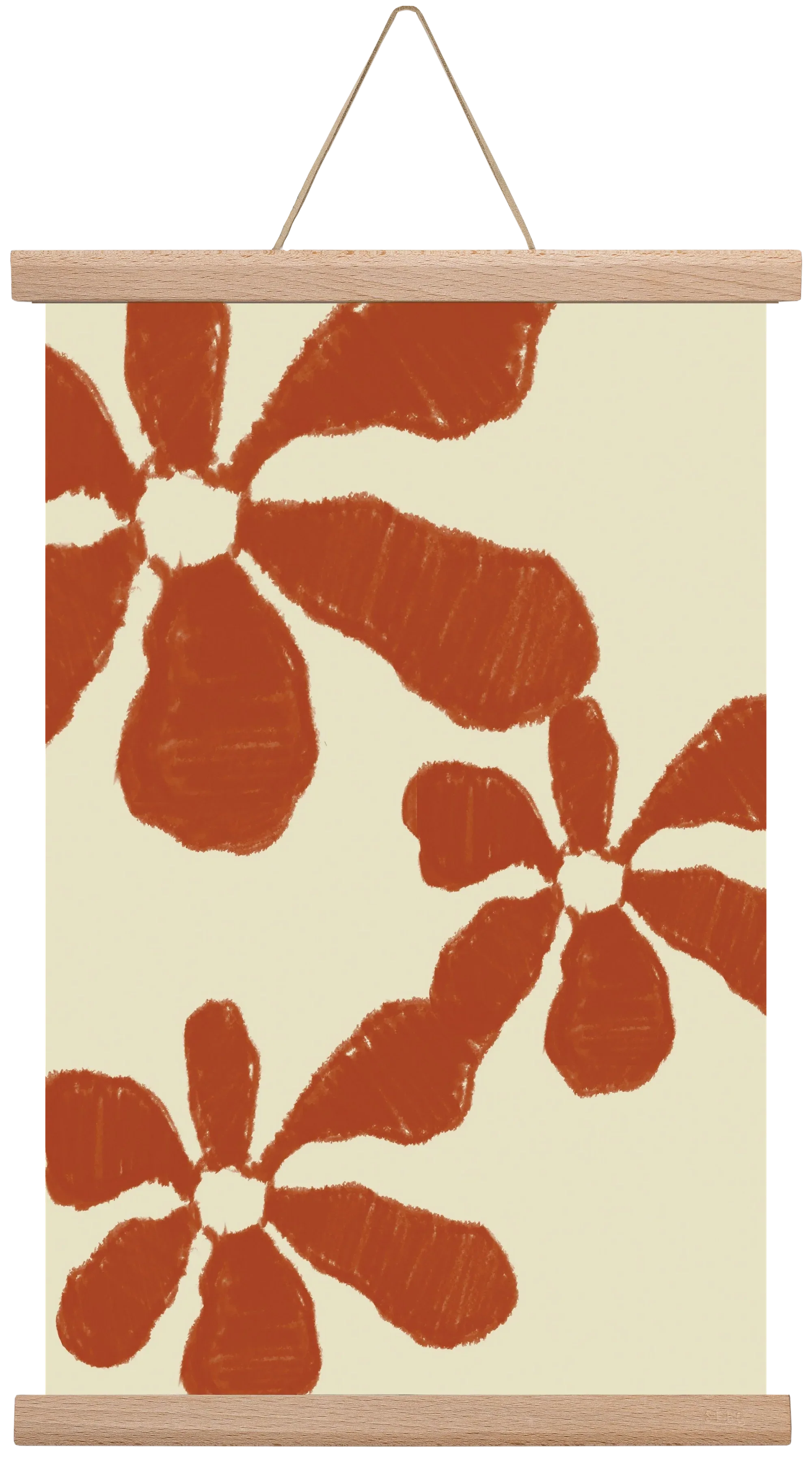 Terracotta flowers - artbridge