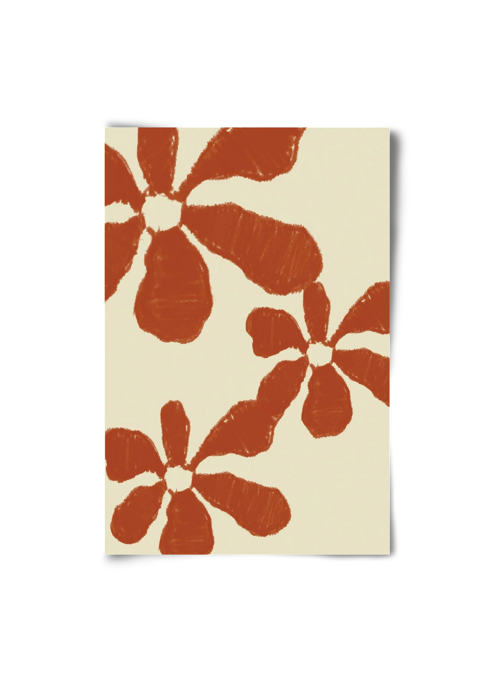 Terracotta flowers - artbridge