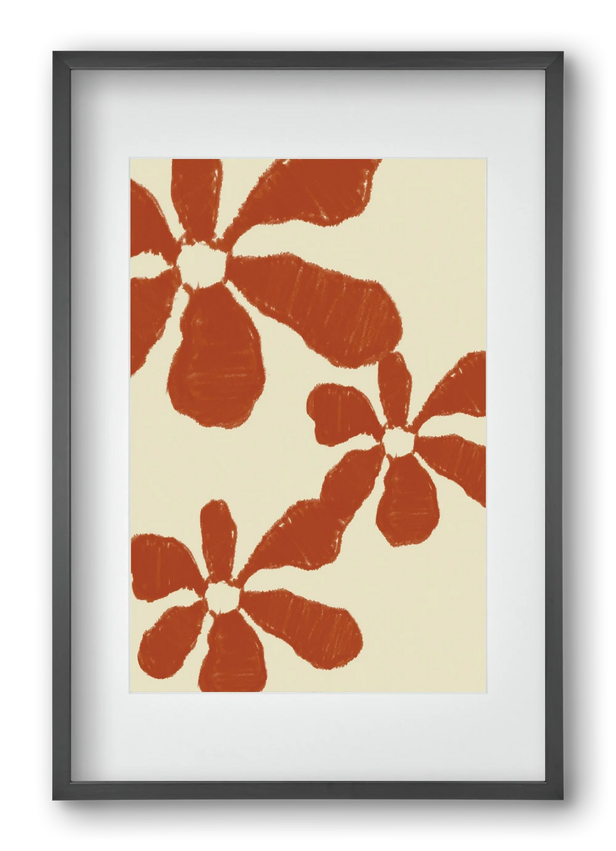 Terracotta flowers - artbridge