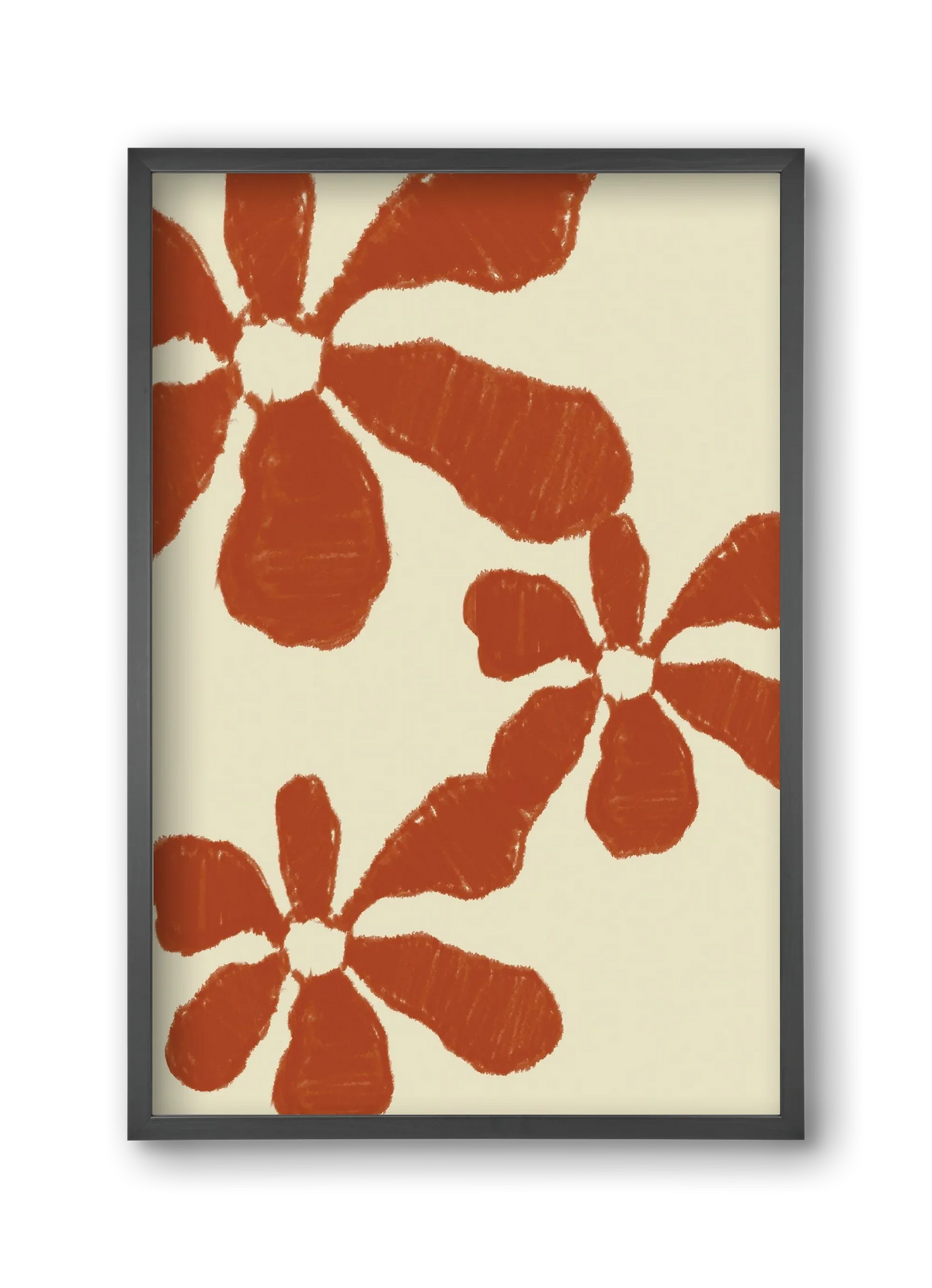 Terracotta flowers - artbridge