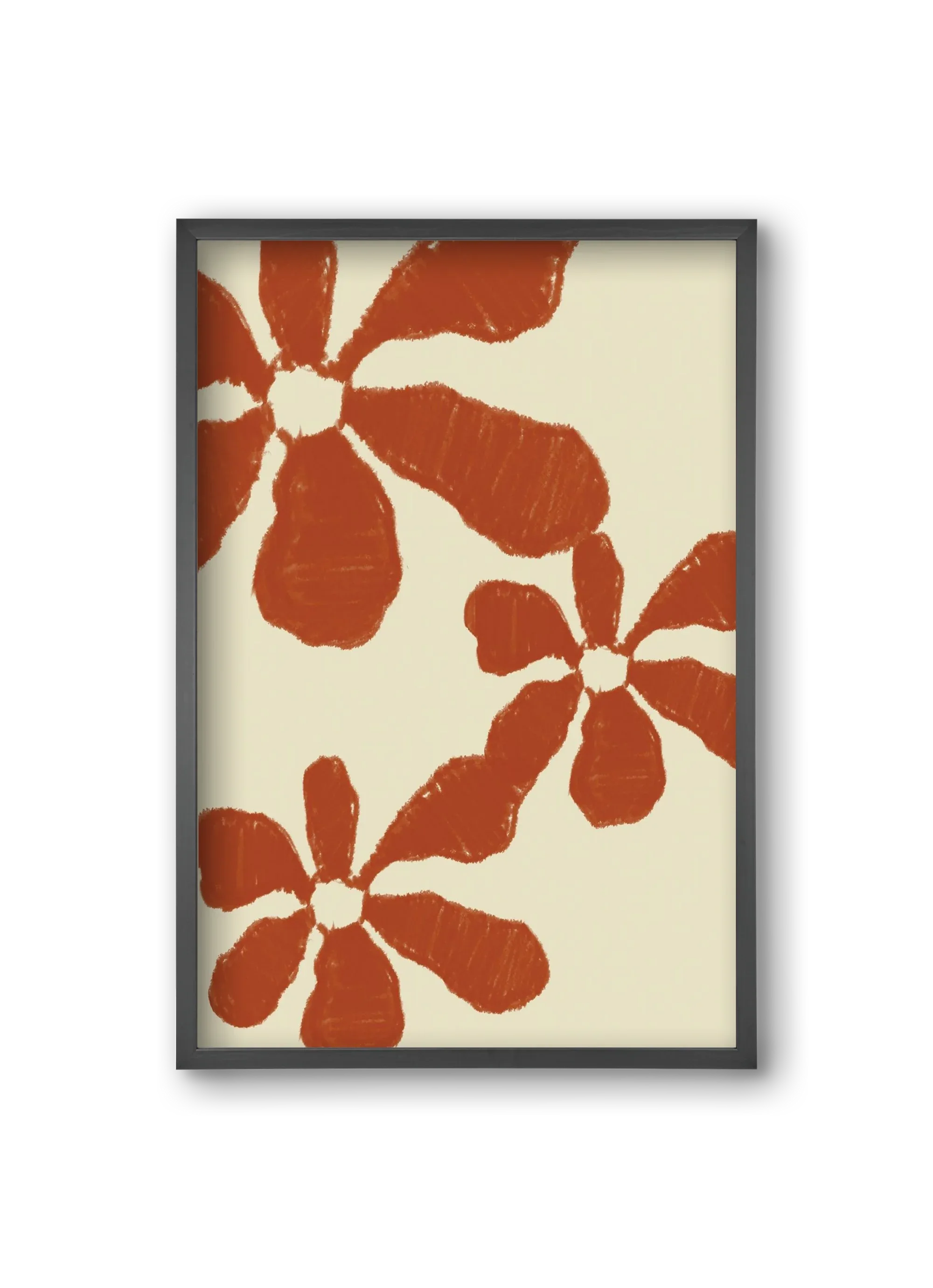 Terracotta flowers - artbridge