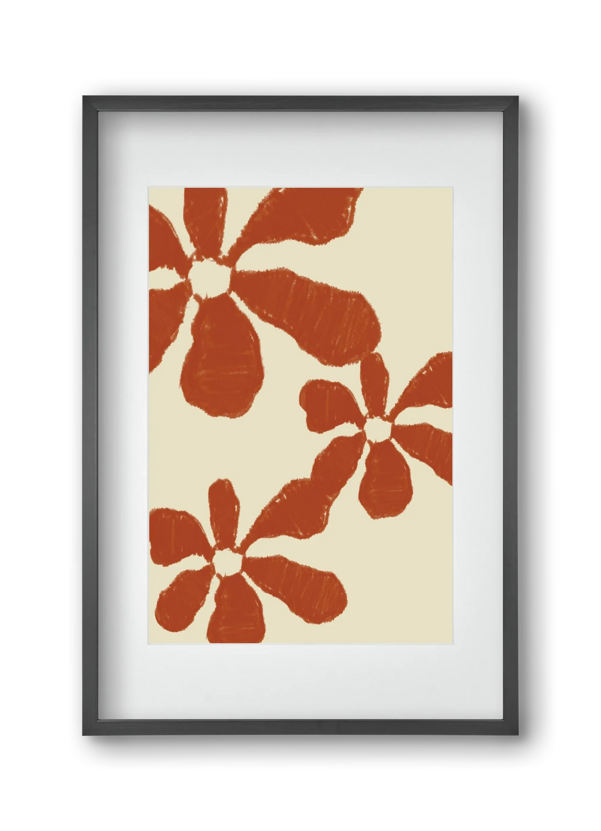 Terracotta flowers - artbridge