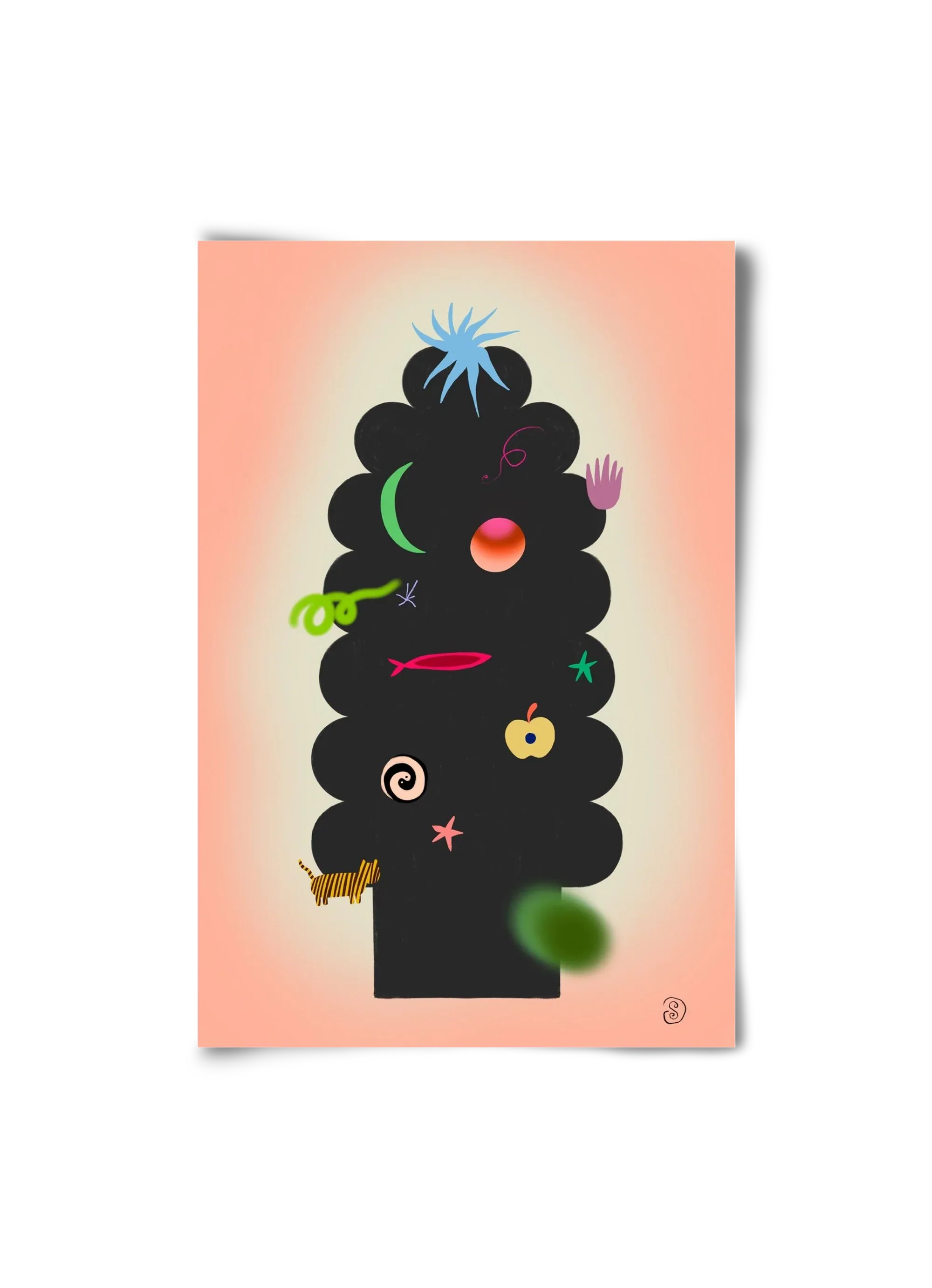 CONTEMPORARY CHRISTMAS TREE - artbridge