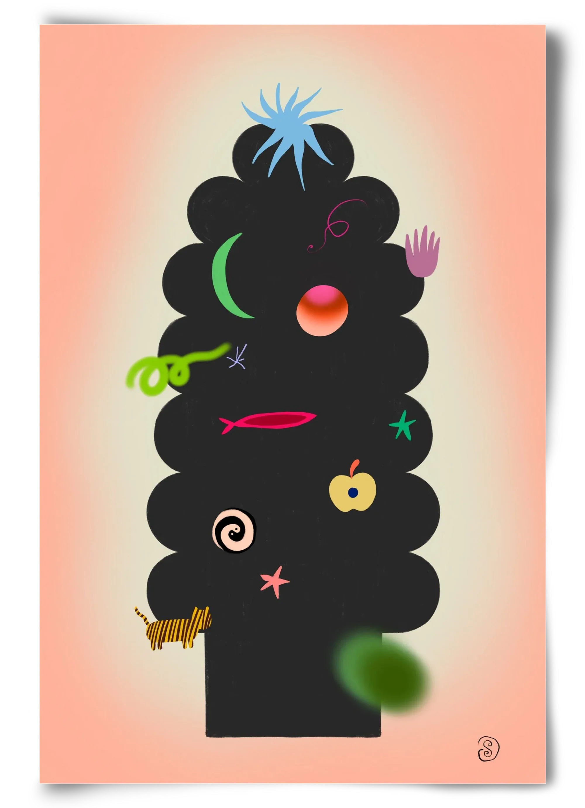 CONTEMPORARY CHRISTMAS TREE - artbridge