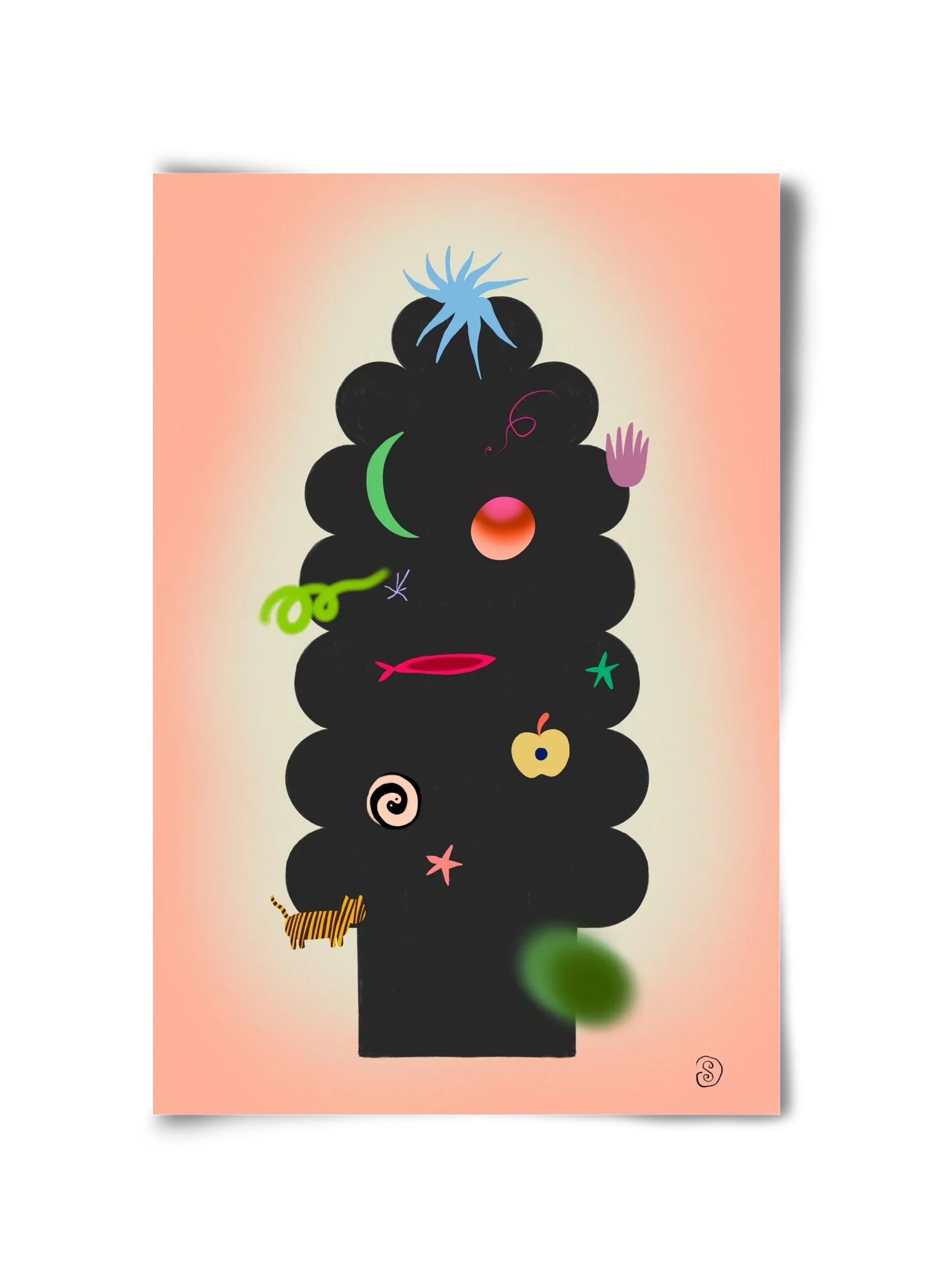 CONTEMPORARY CHRISTMAS TREE - artbridge
