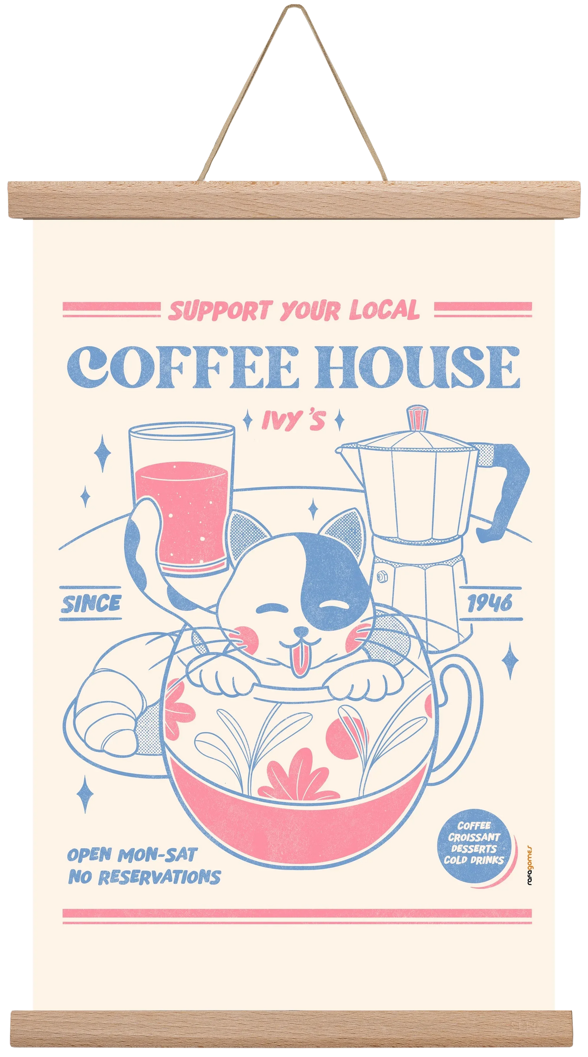 Suport Your Local Cofee House - artbridge