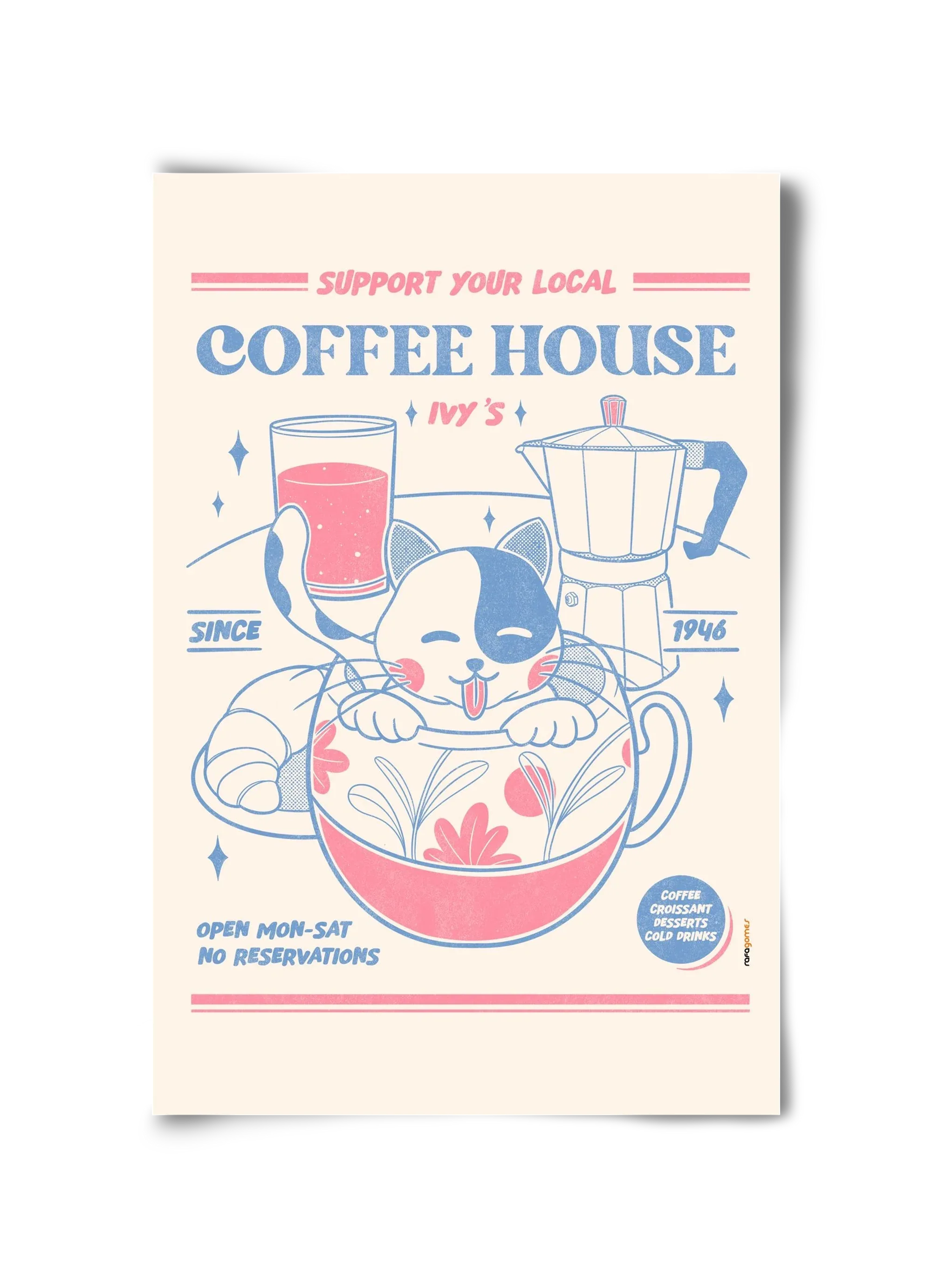 Suport Your Local Cofee House - artbridge