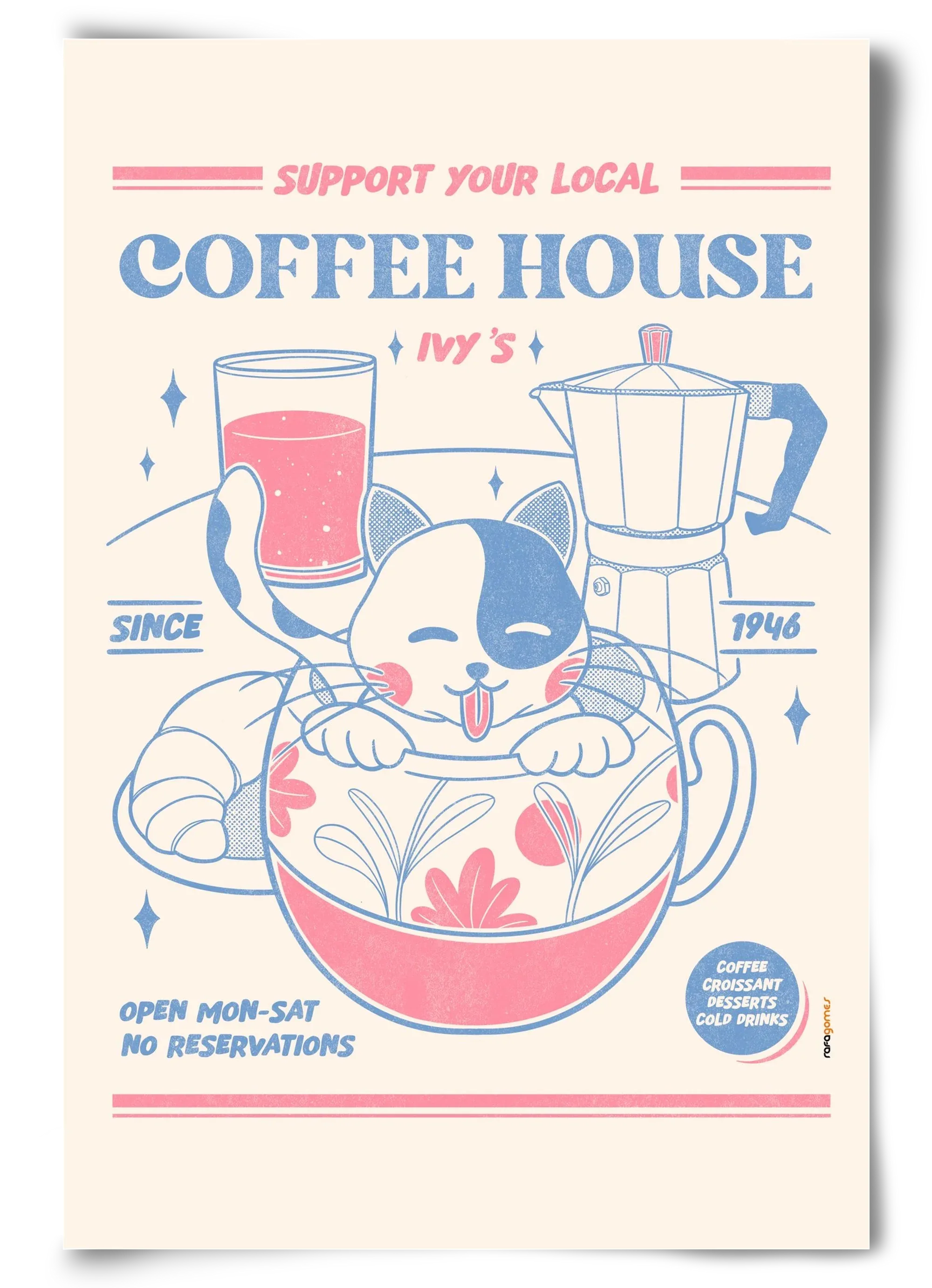 Suport Your Local Cofee House - artbridge