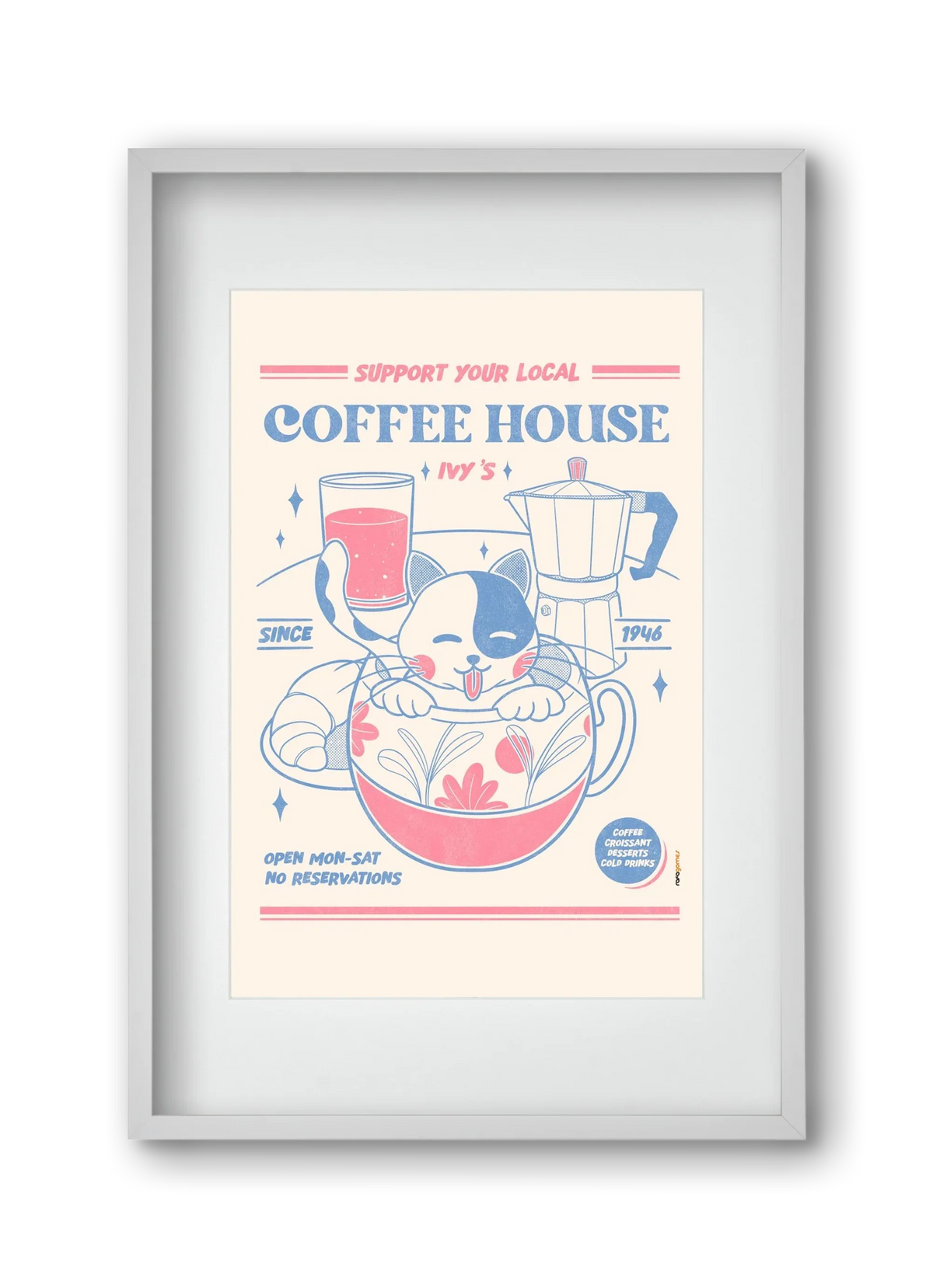 Suport Your Local Cofee House - artbridge