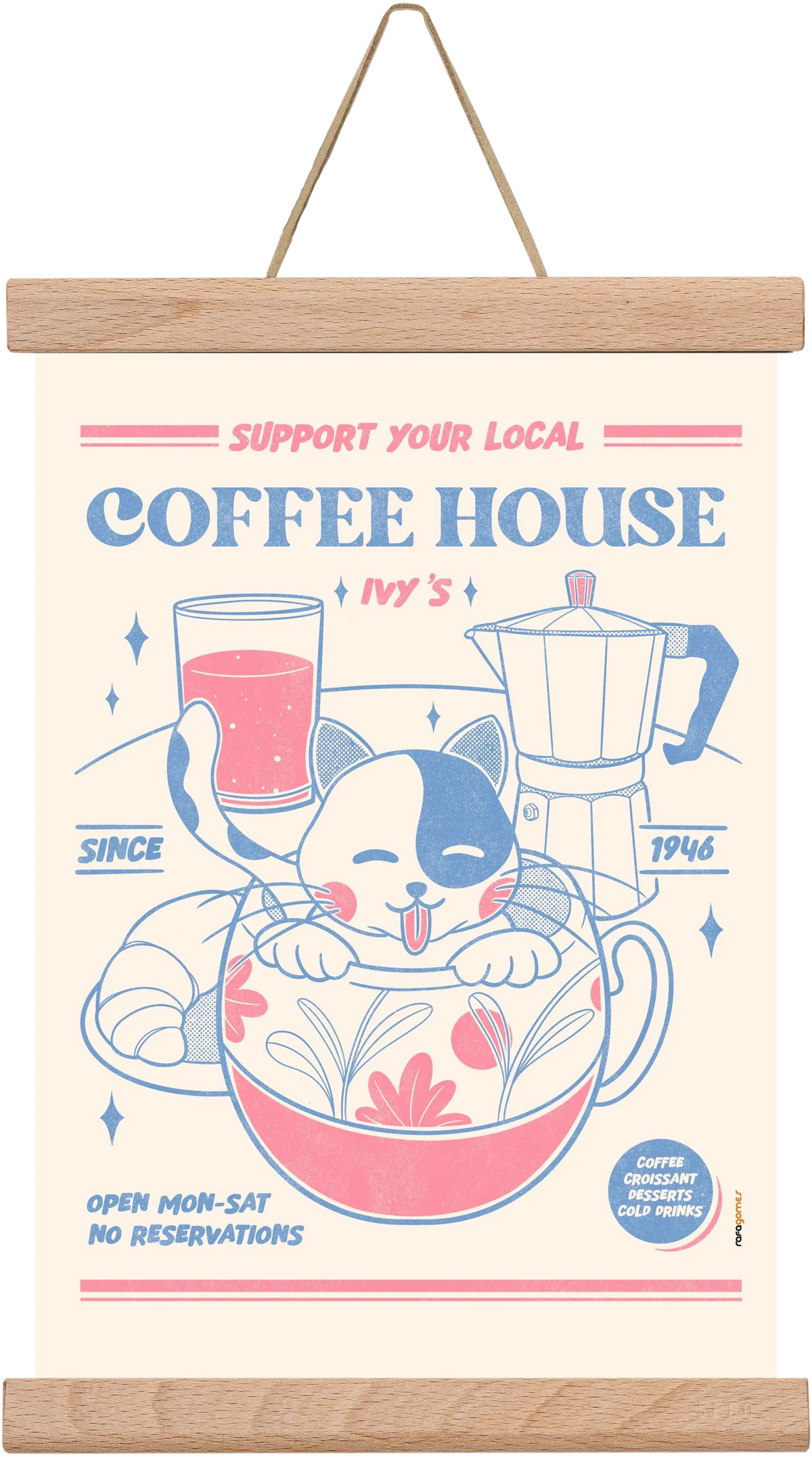 Suport Your Local Cofee House - artbridge