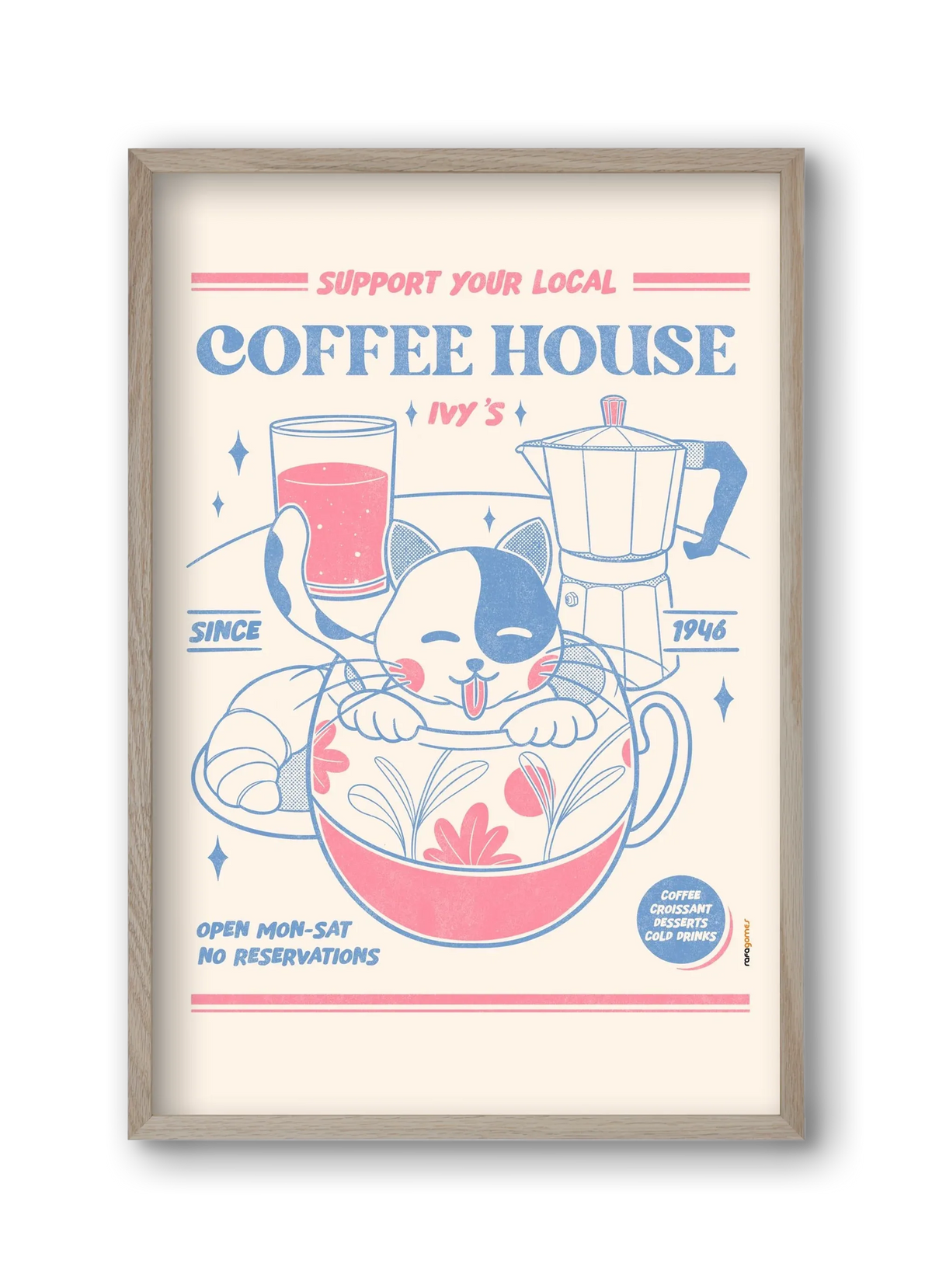 Suport Your Local Cofee House - artbridge