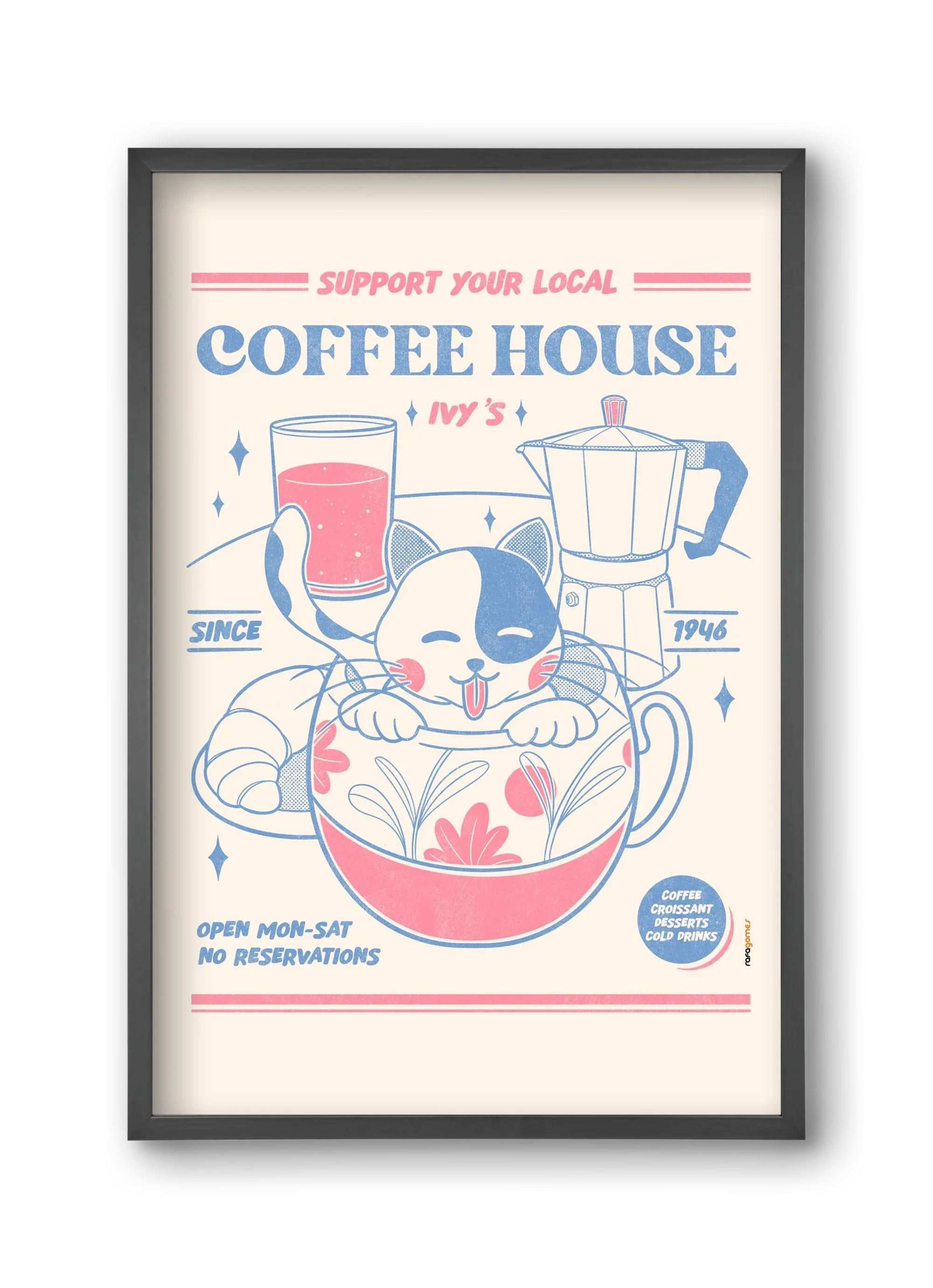 Suport Your Local Cofee House - artbridge