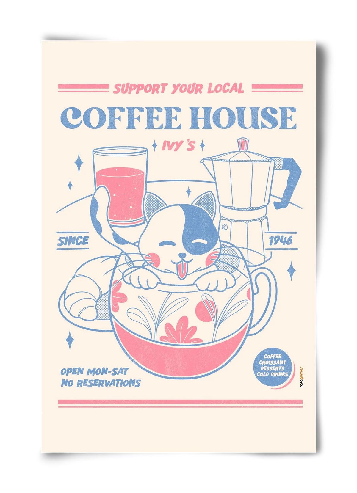 Suport Your Local Cofee House - artbridge
