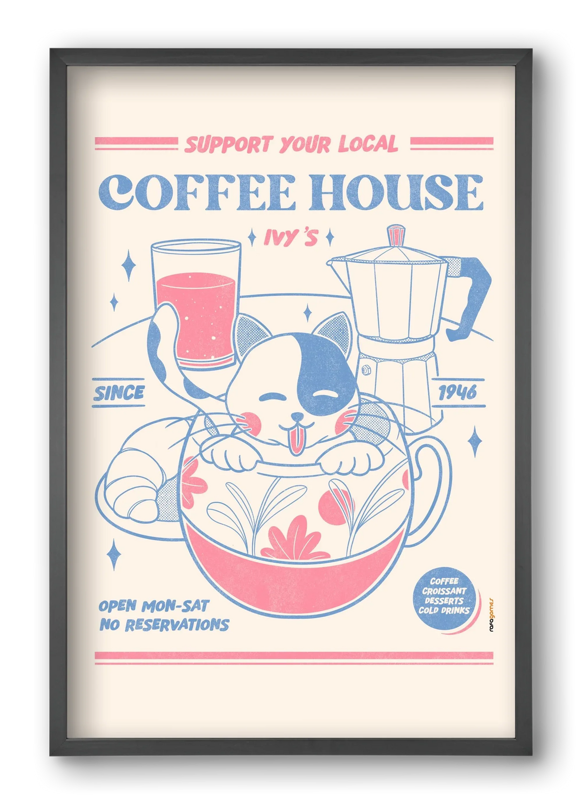 Suport Your Local Cofee House - artbridge