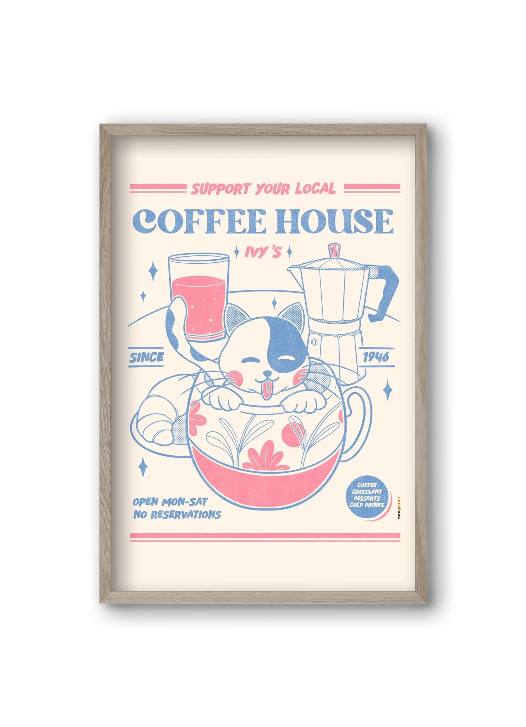 Suport Your Local Cofee House - artbridge