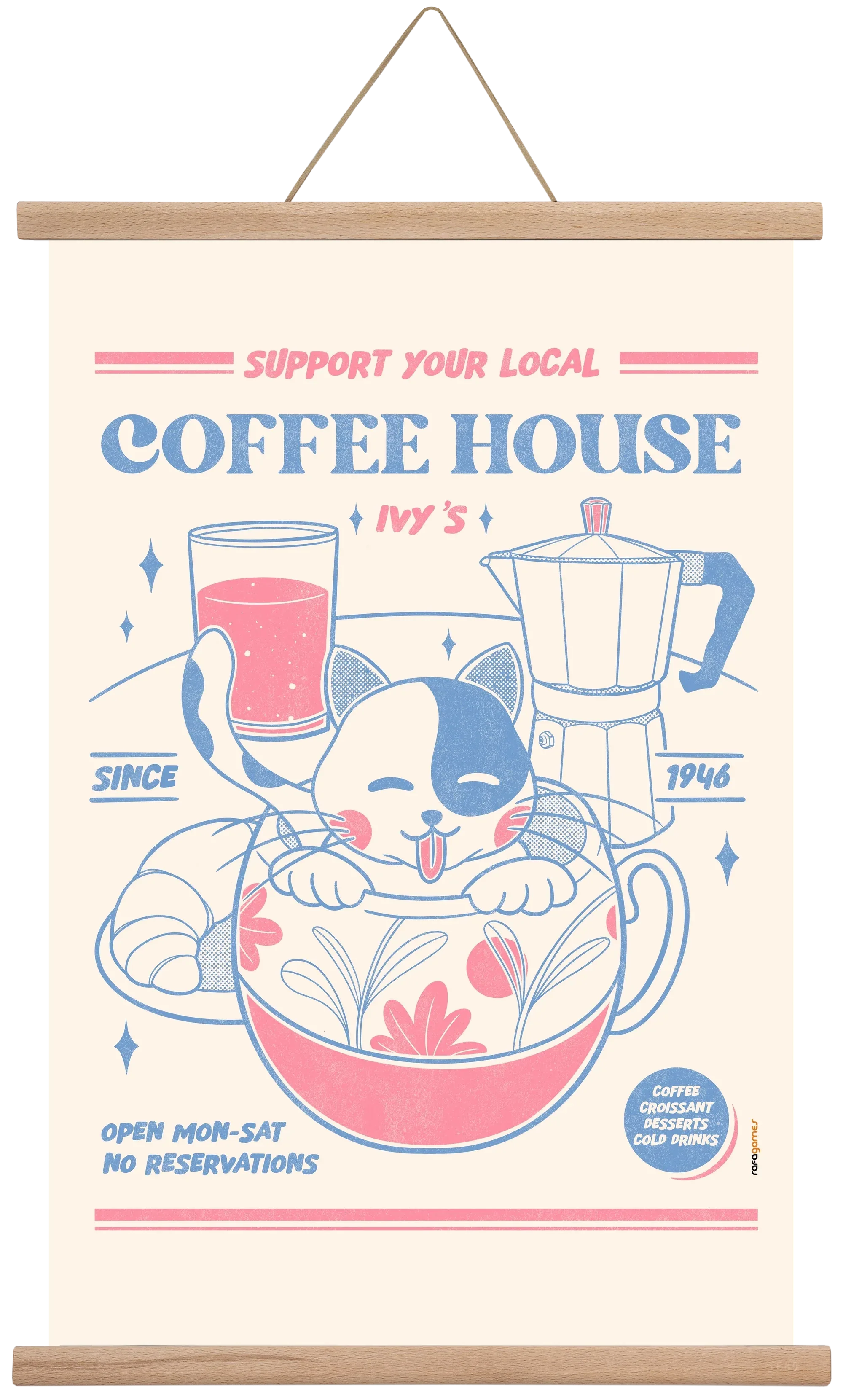 Suport Your Local Cofee House - artbridge