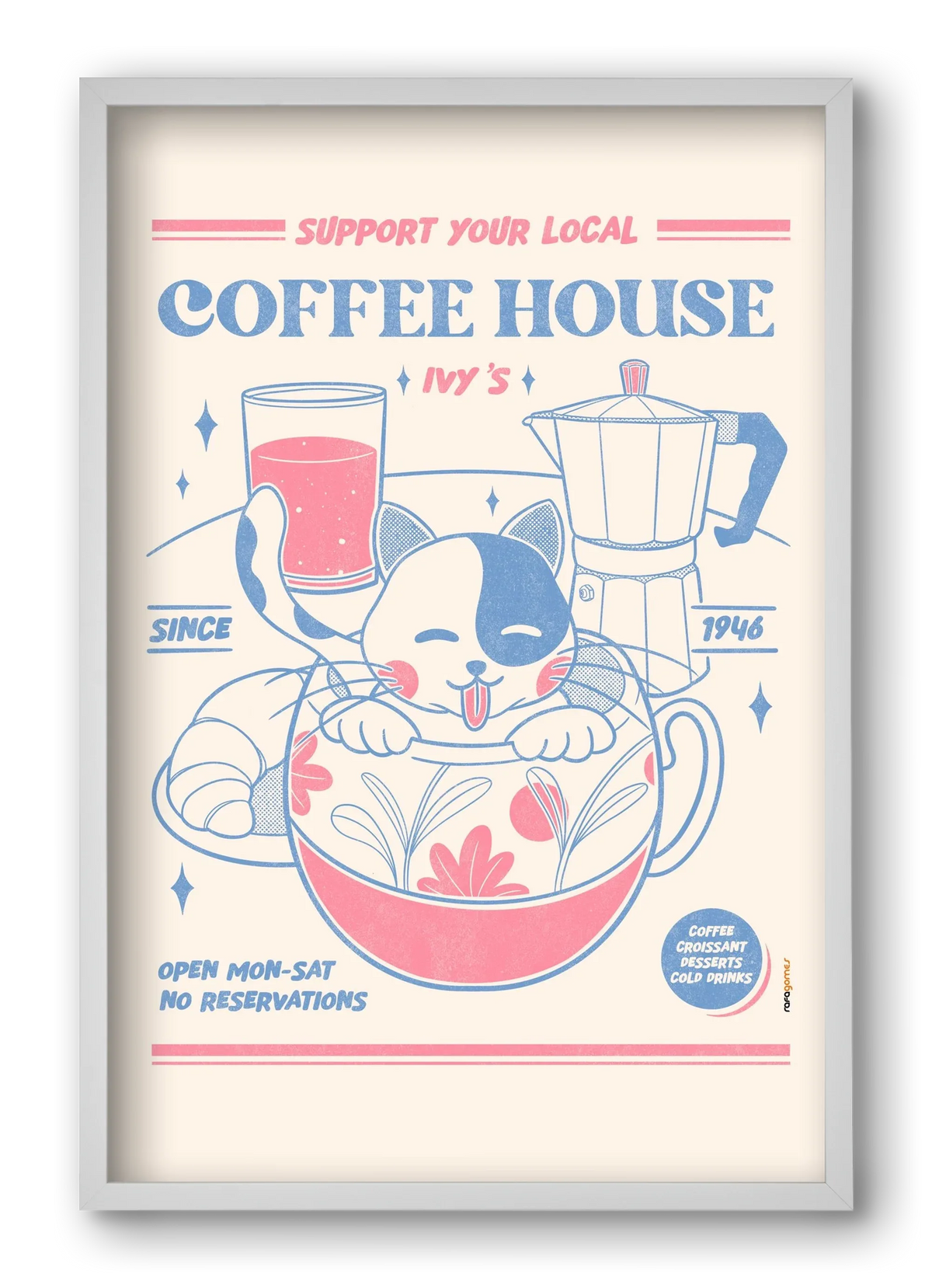 Suport Your Local Cofee House - artbridge