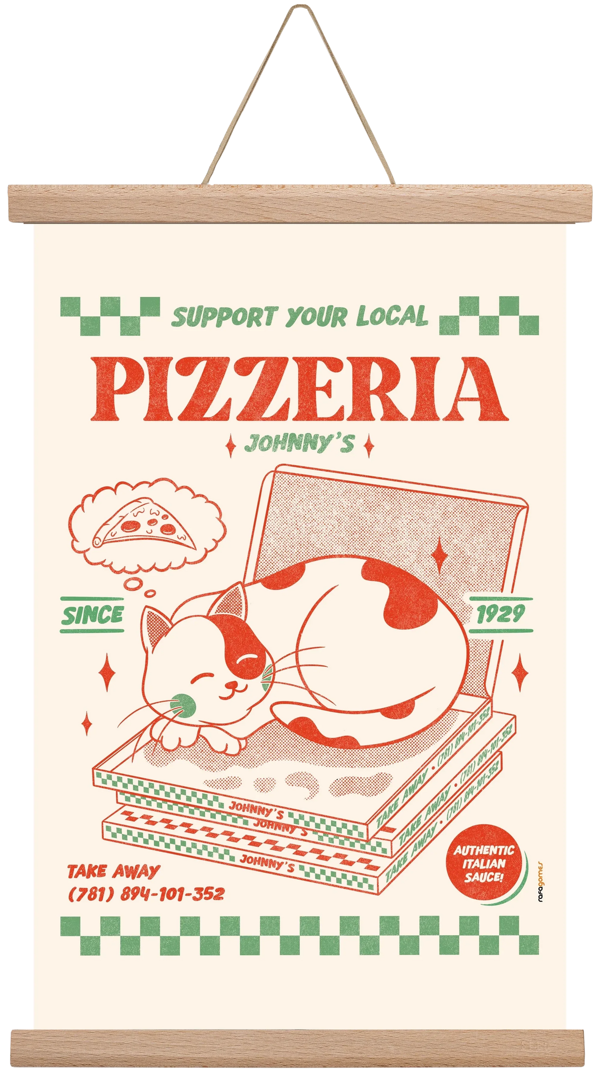 Suport Your Local Pizzeria - artbridge