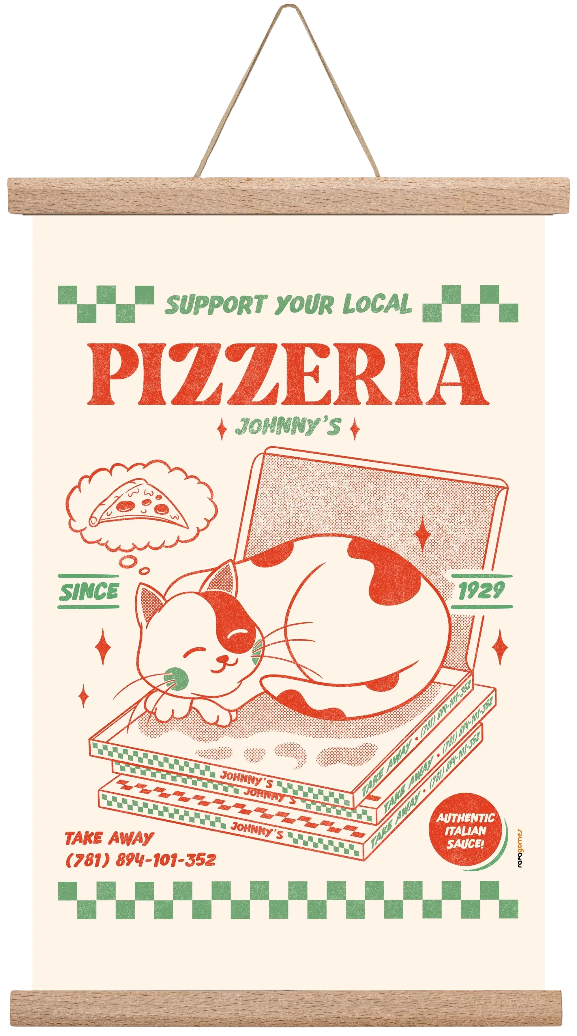 Suport Your Local Pizzeria - artbridge