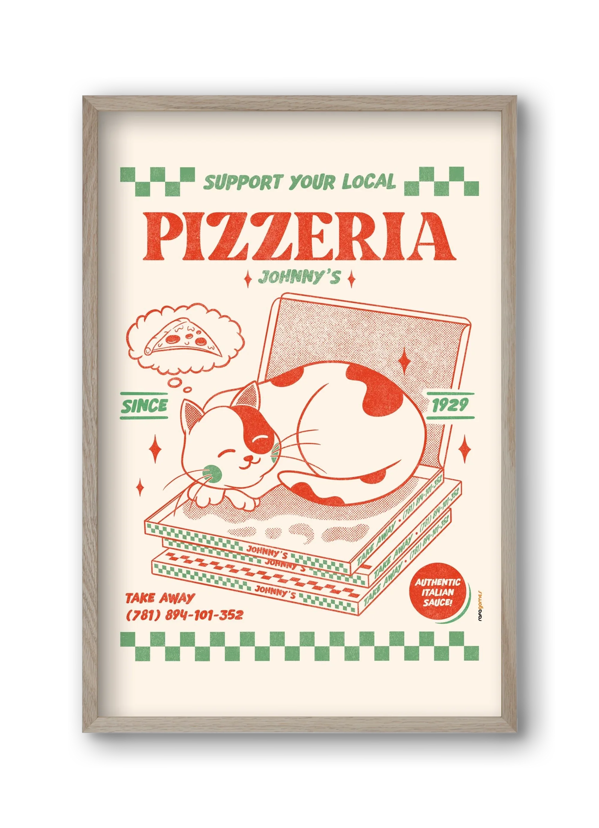 Suport Your Local Pizzeria - artbridge