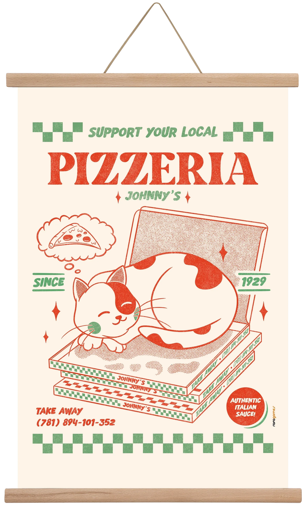 Suport Your Local Pizzeria - artbridge