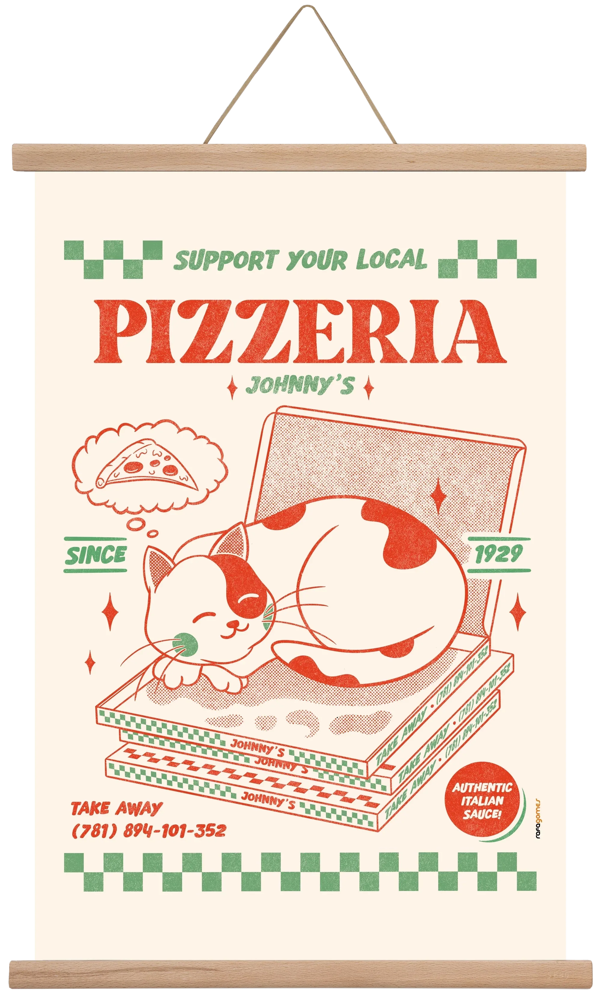 Suport Your Local Pizzeria - artbridge
