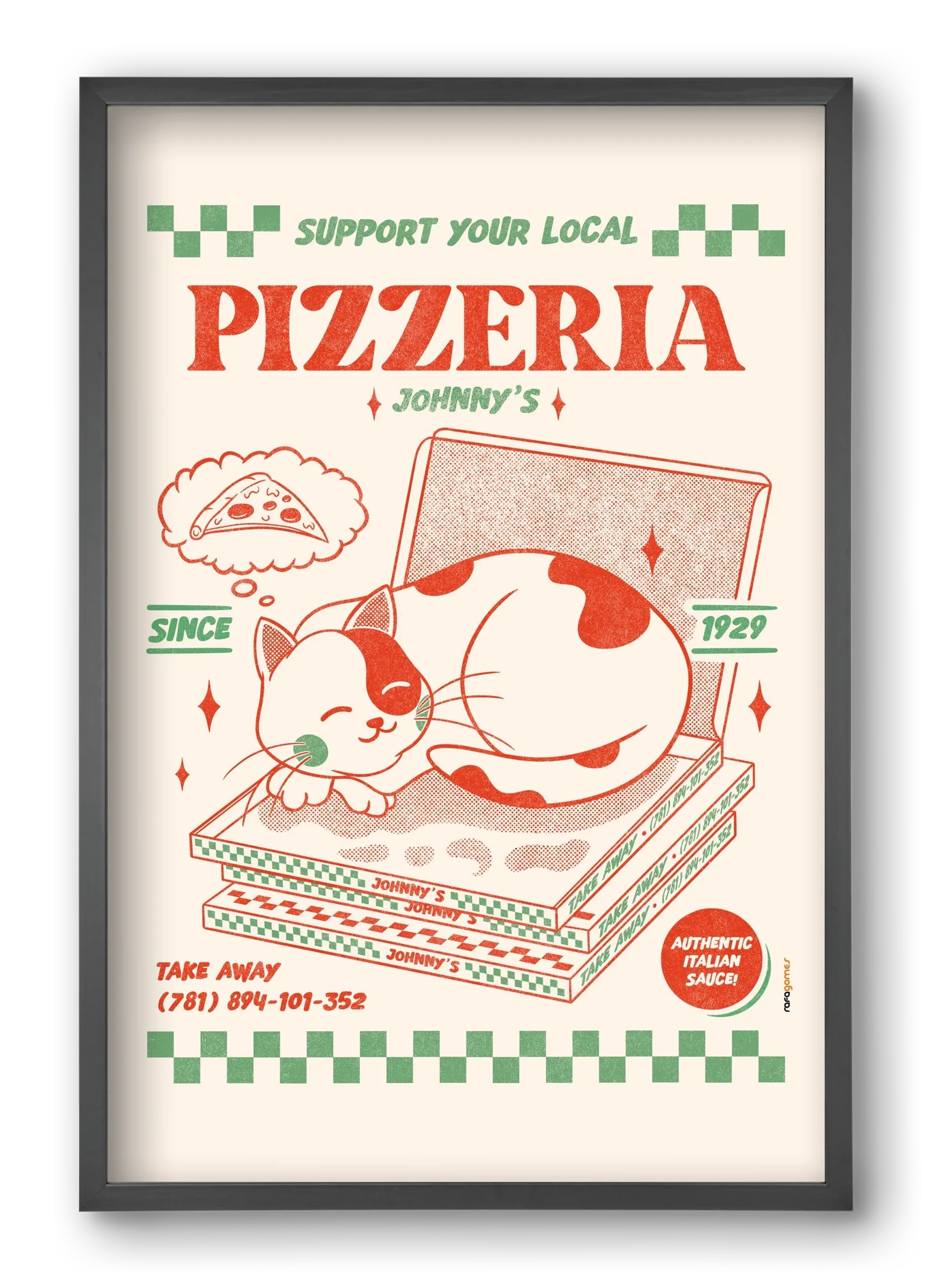 Suport Your Local Pizzeria - artbridge