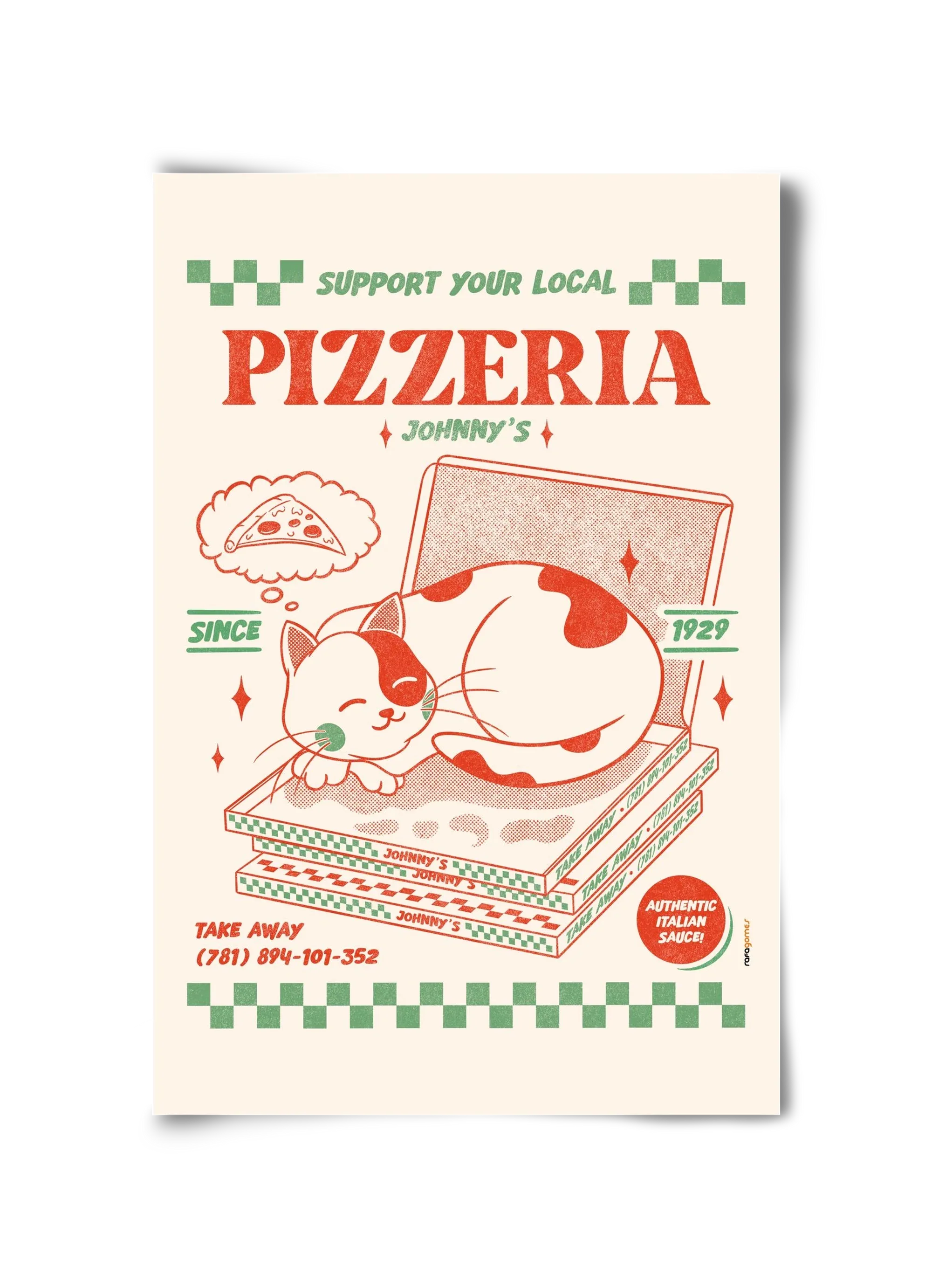 Suport Your Local Pizzeria - artbridge