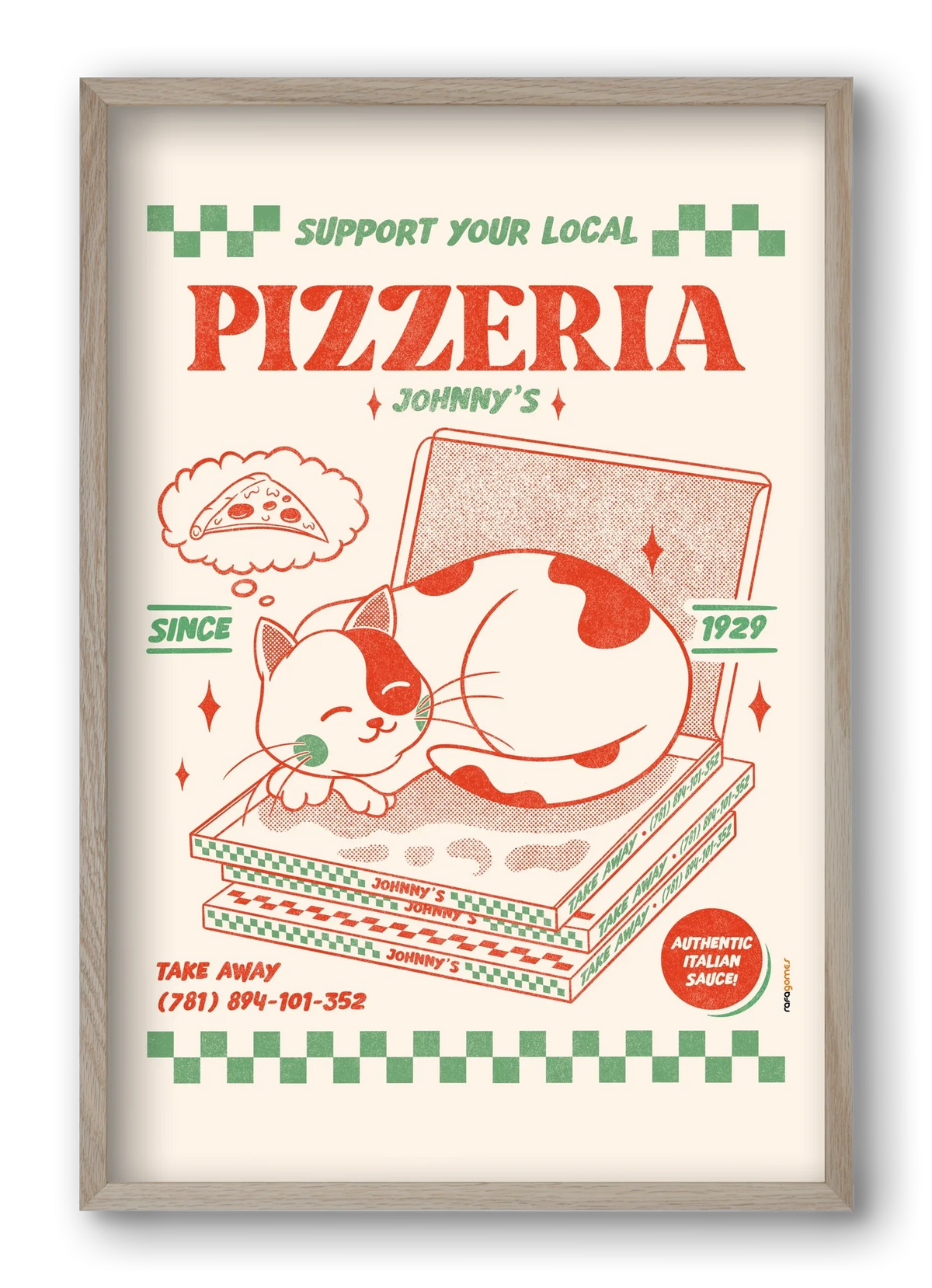 Suport Your Local Pizzeria - artbridge