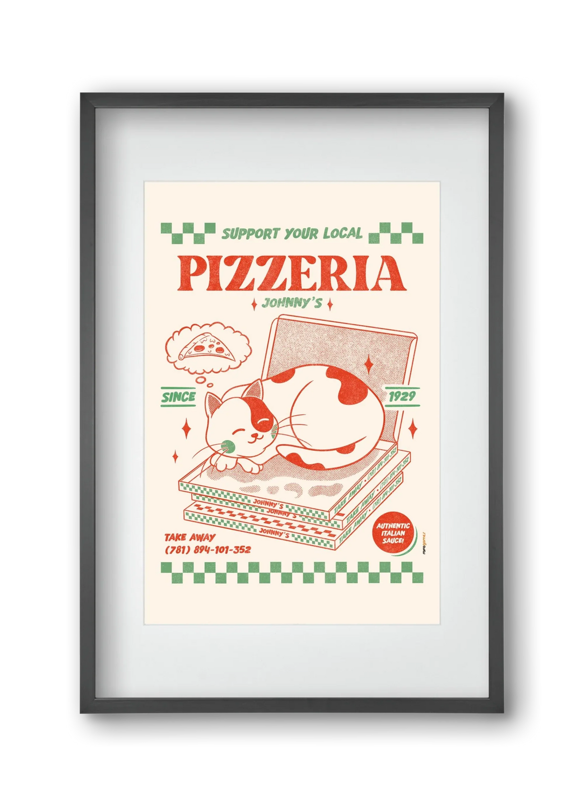 Suport Your Local Pizzeria - artbridge