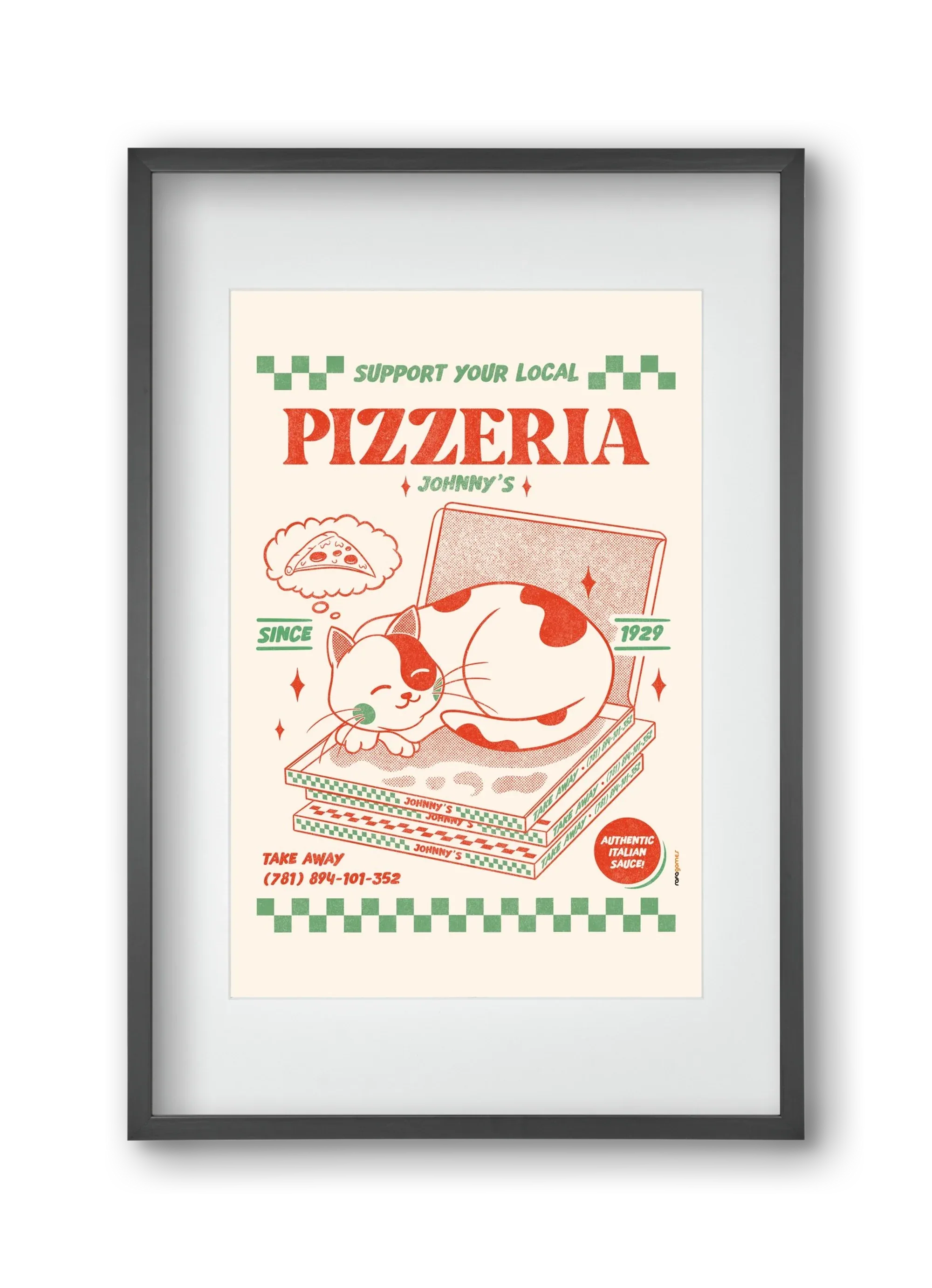 Suport Your Local Pizzeria - artbridge