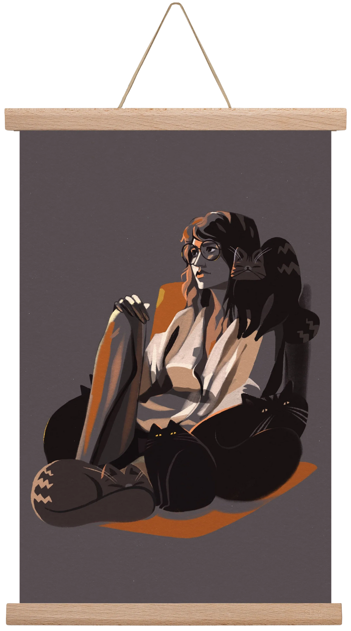 Cat Lady - artbridge